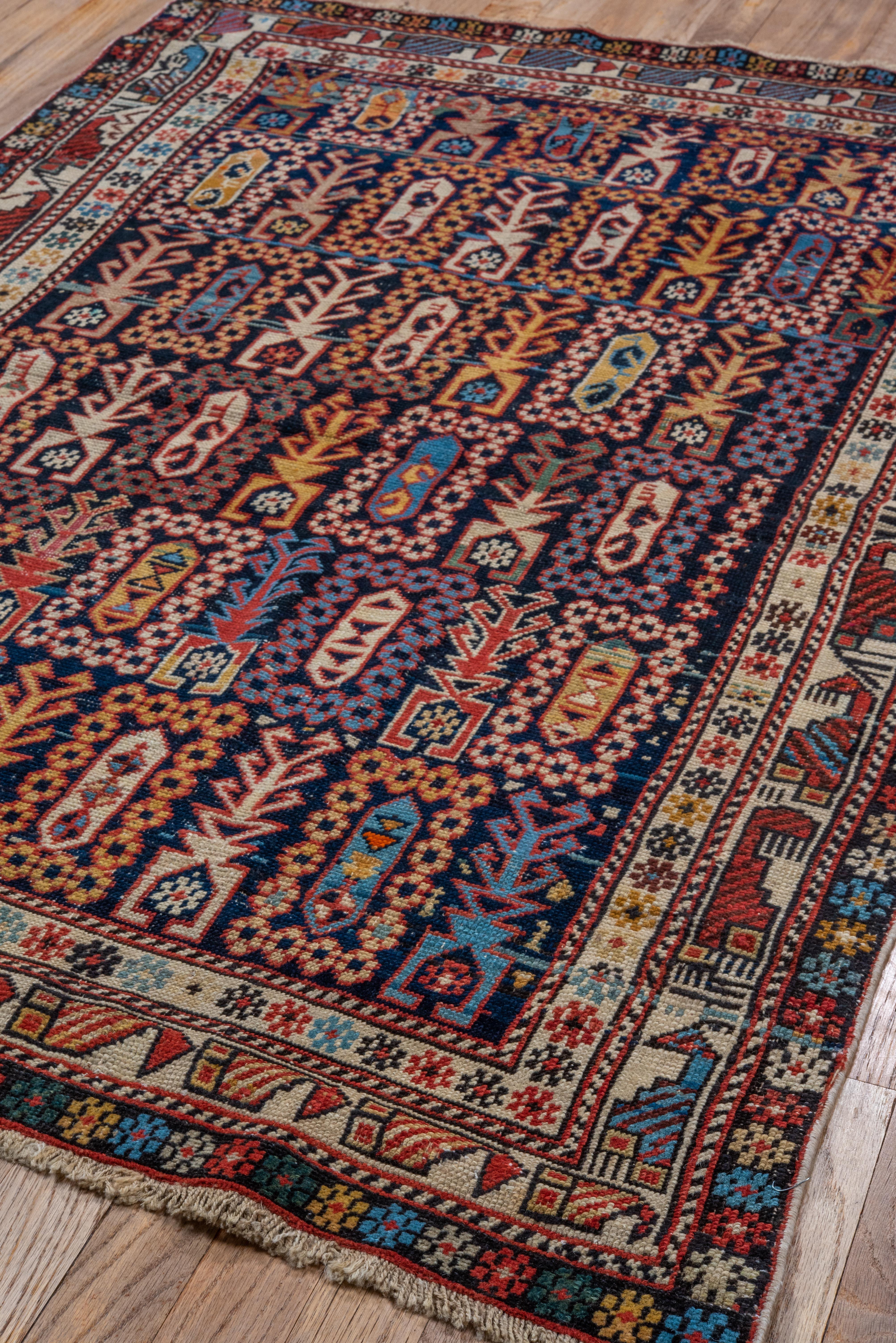 Shirvan-Teppich in Boho, Mid-Century, Vintage im Angebot 2