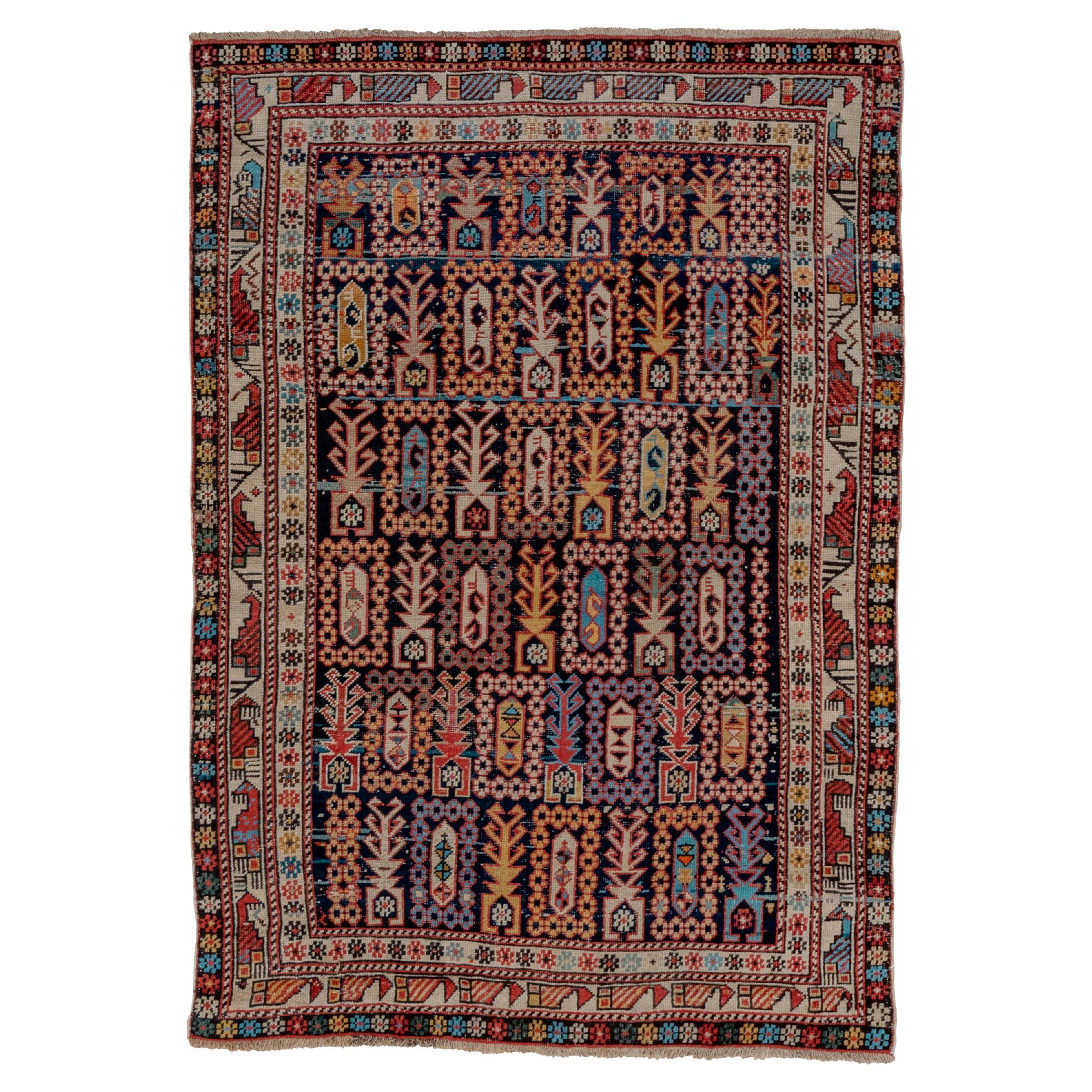 Shirvan-Teppich in Boho, Mid-Century, Vintage im Angebot
