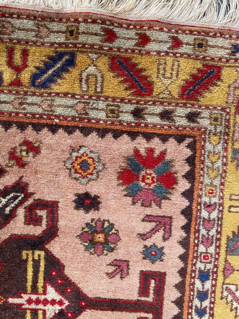 20th Century Vintage Shirwan Azerbaïdjan Rug For Sale