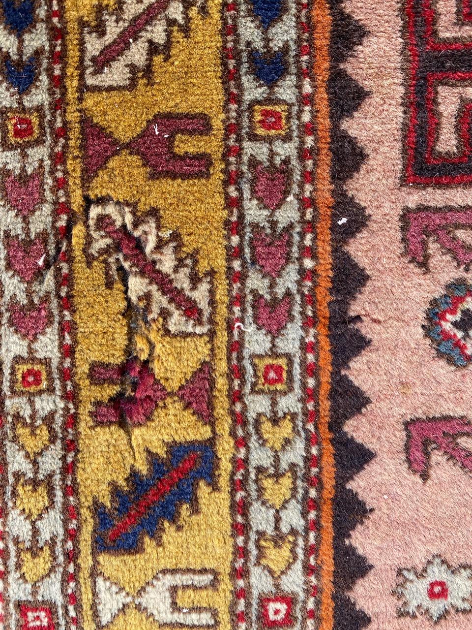 Wool Vintage Shirwan Azerbaïdjan Rug For Sale