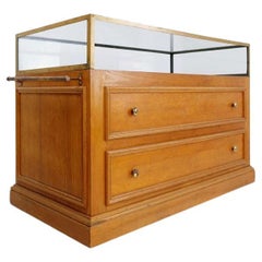 Used shop counter display cabinet, 1960s