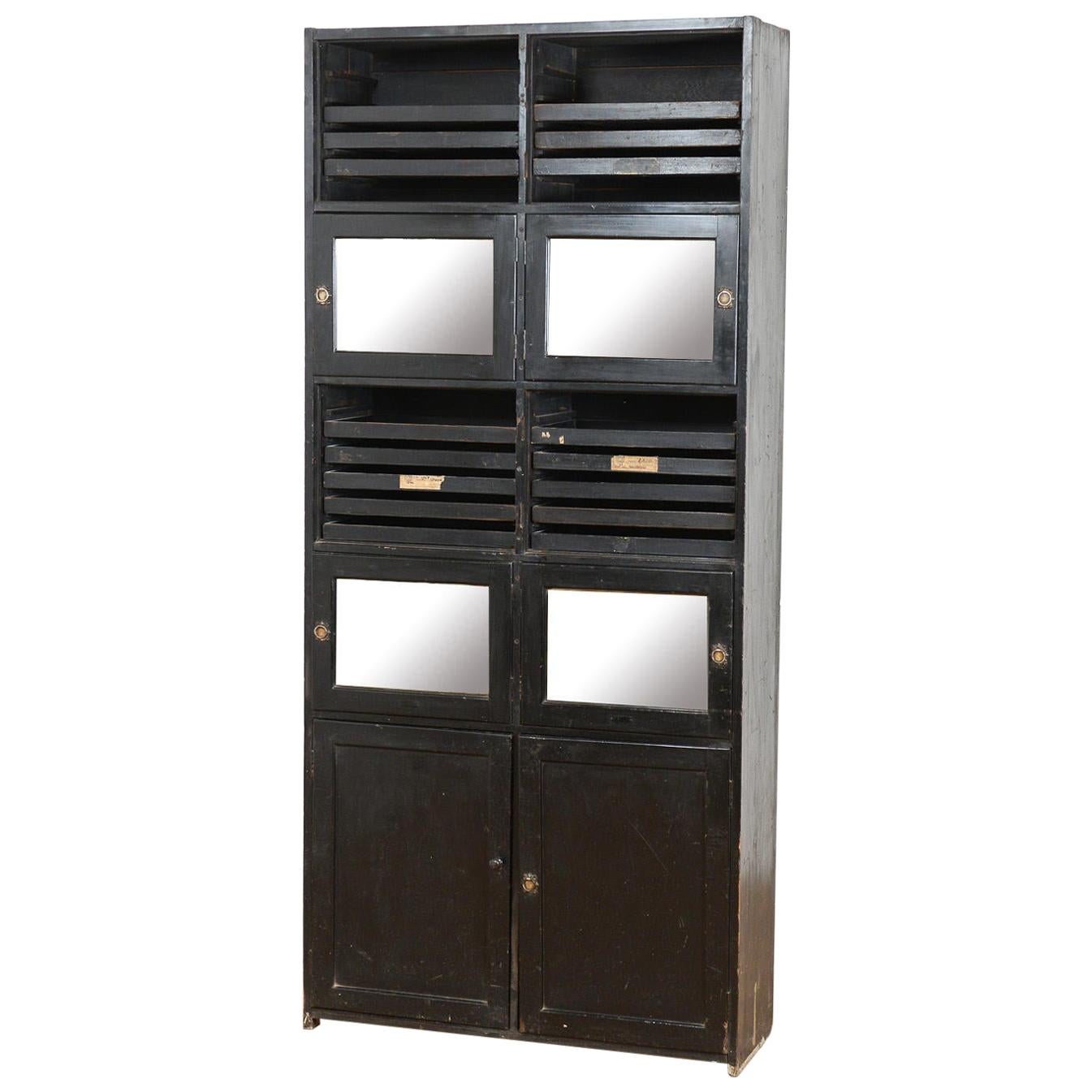 Vintage Shop Fitting Jewelry Display Cabinet, 20th Century For Sale