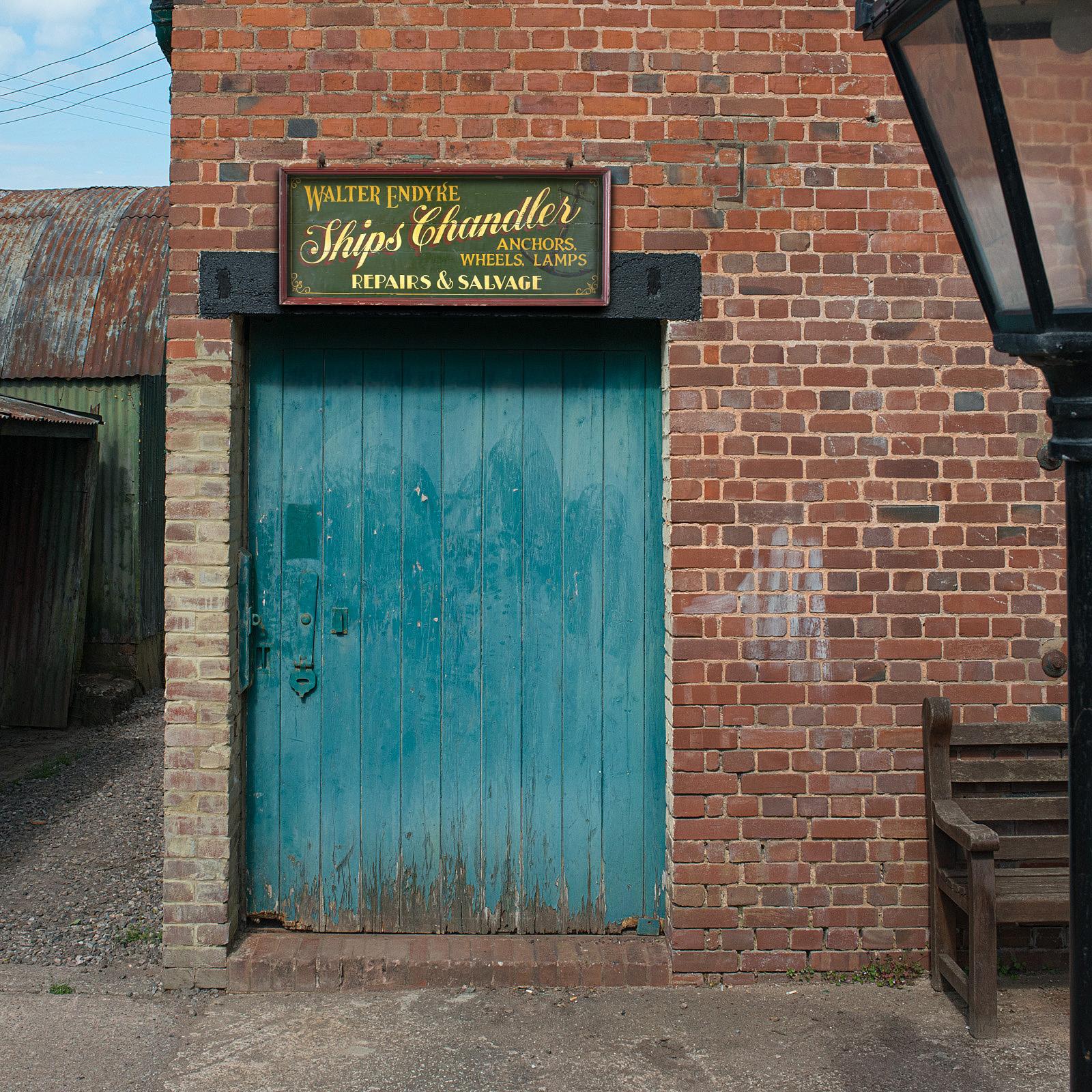 vintage store signs