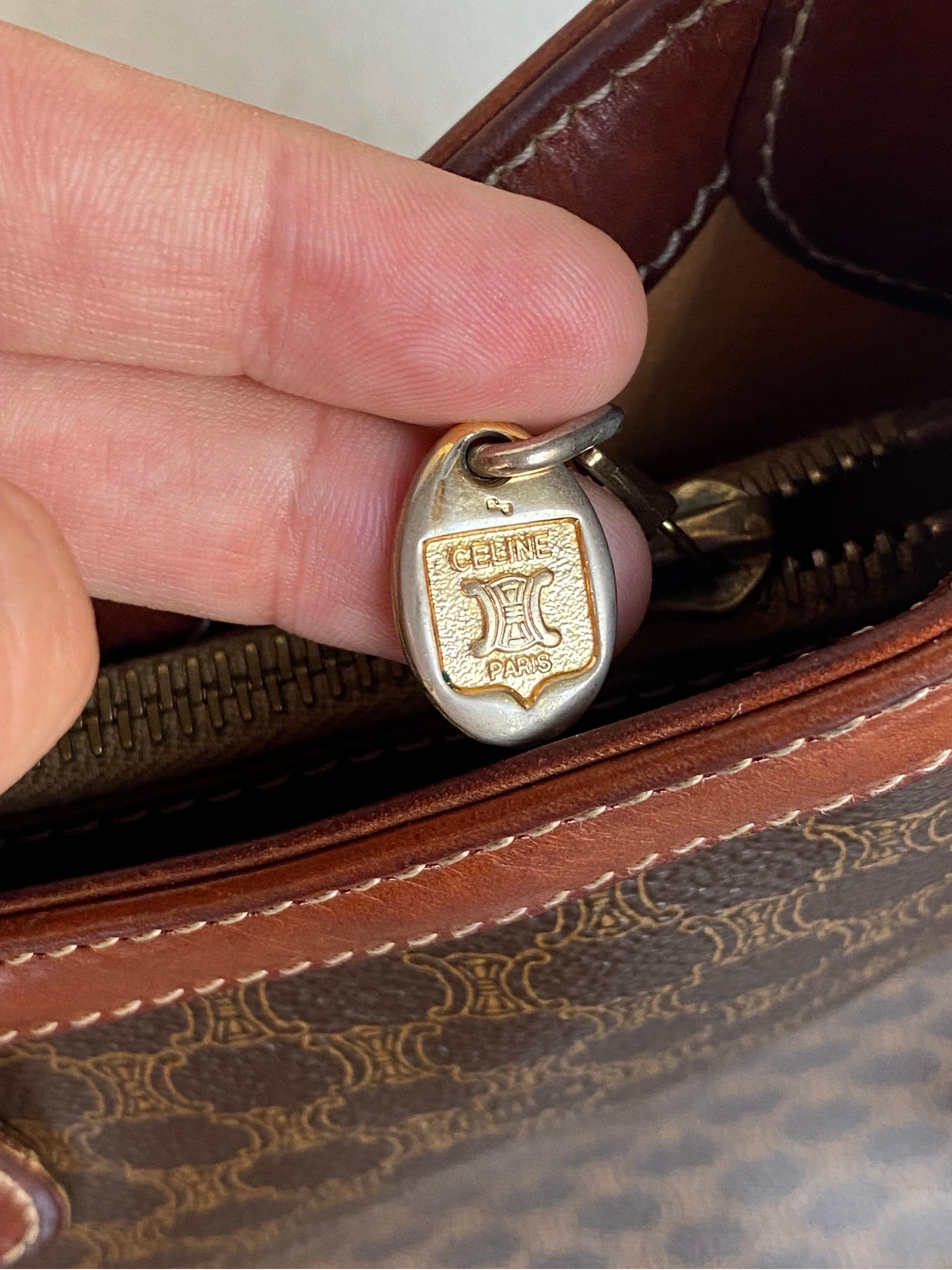 Women's or Men's Vintage shoulder bag Celine monogram