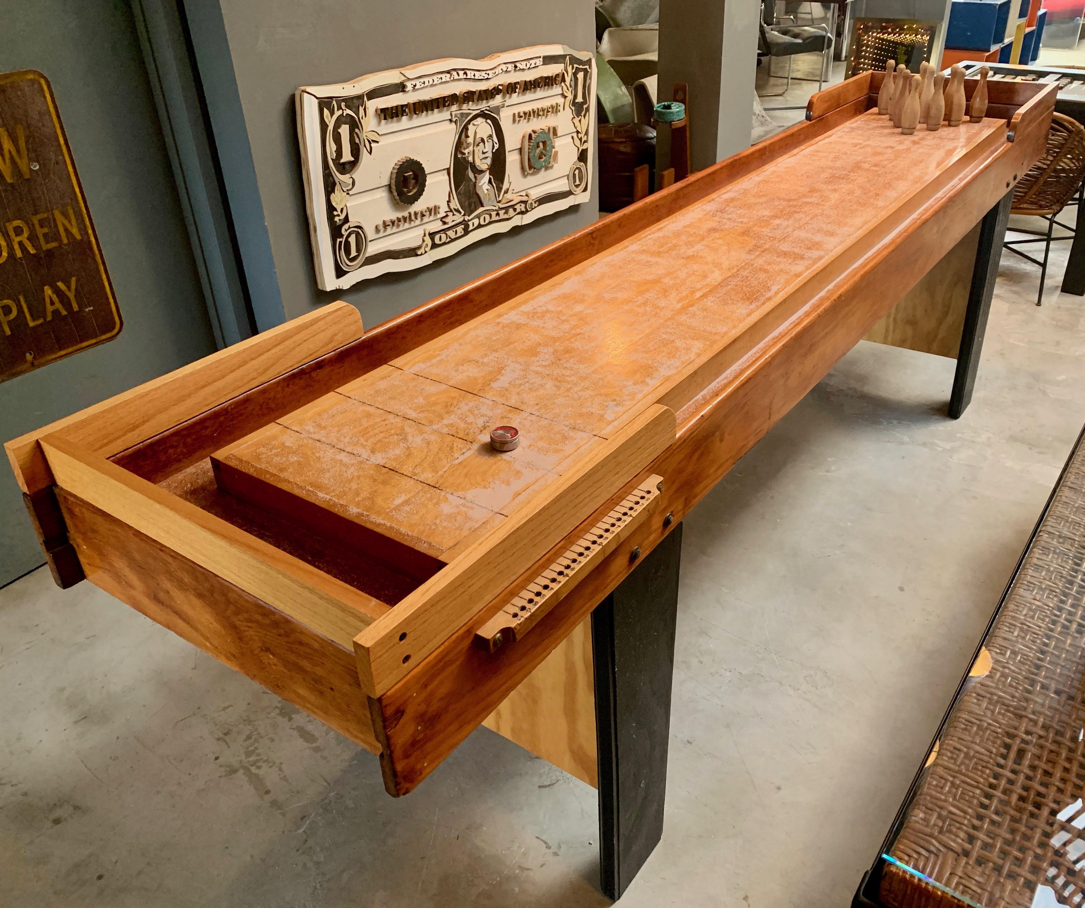 vintage shuffleboard table for sale