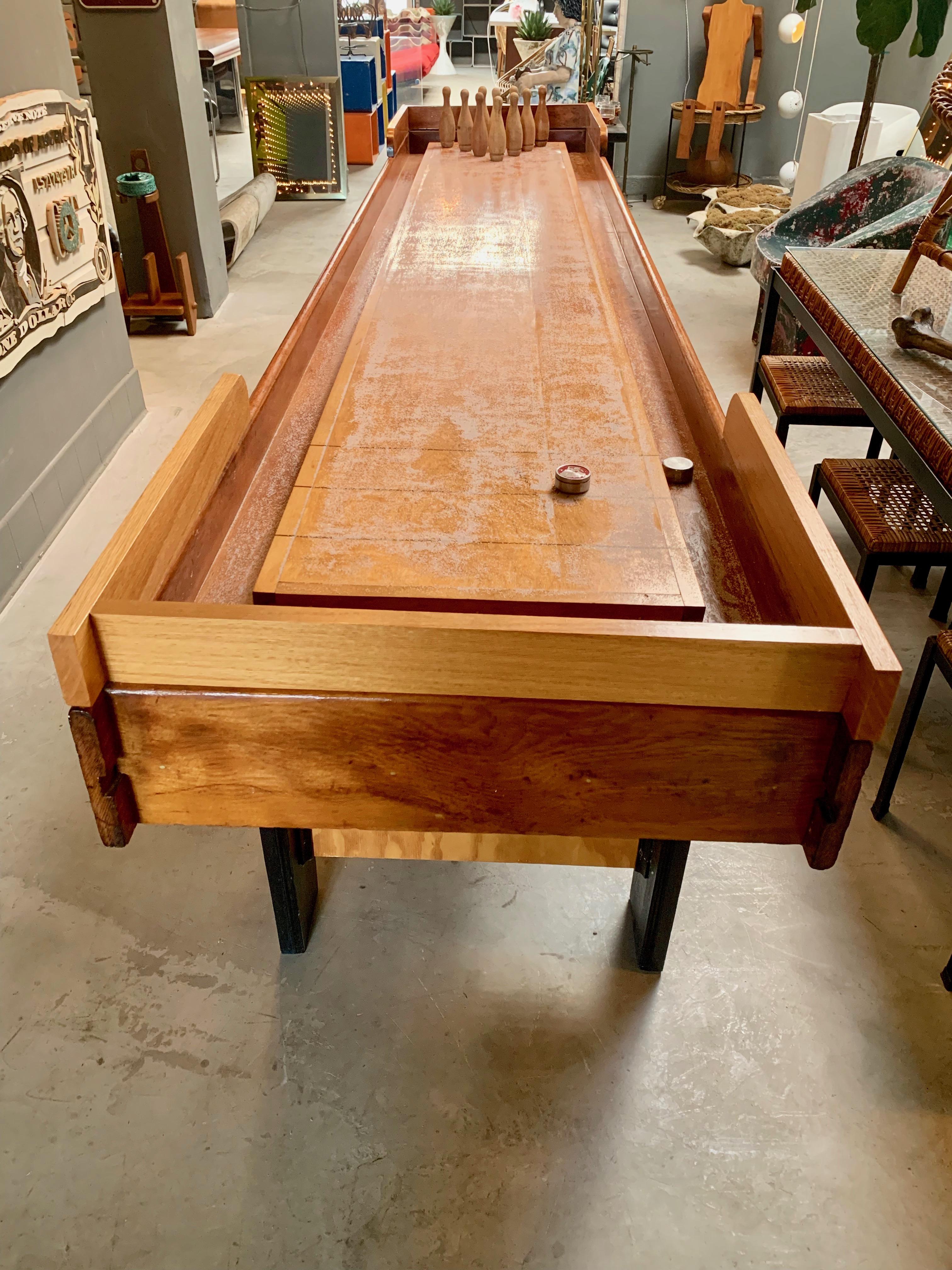 vintage shuffleboard tables