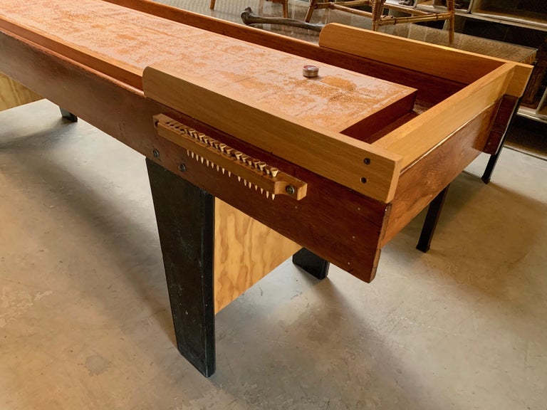 Vintage Shuffleboard Bowling Table At 1stdibs