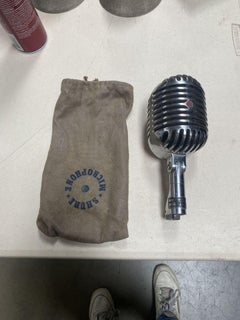 Vintage Shure Unidyne 55B ' "Fat Boy" Dynamic Microphone