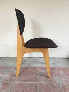 Vintage Side Chair by Japanese Architect Junzo Sakakura for Tendo Mokko