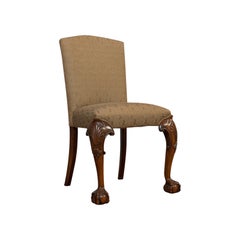 Vintage Side Chair, English, Mahogany, Georgian Revival, Drawing Room