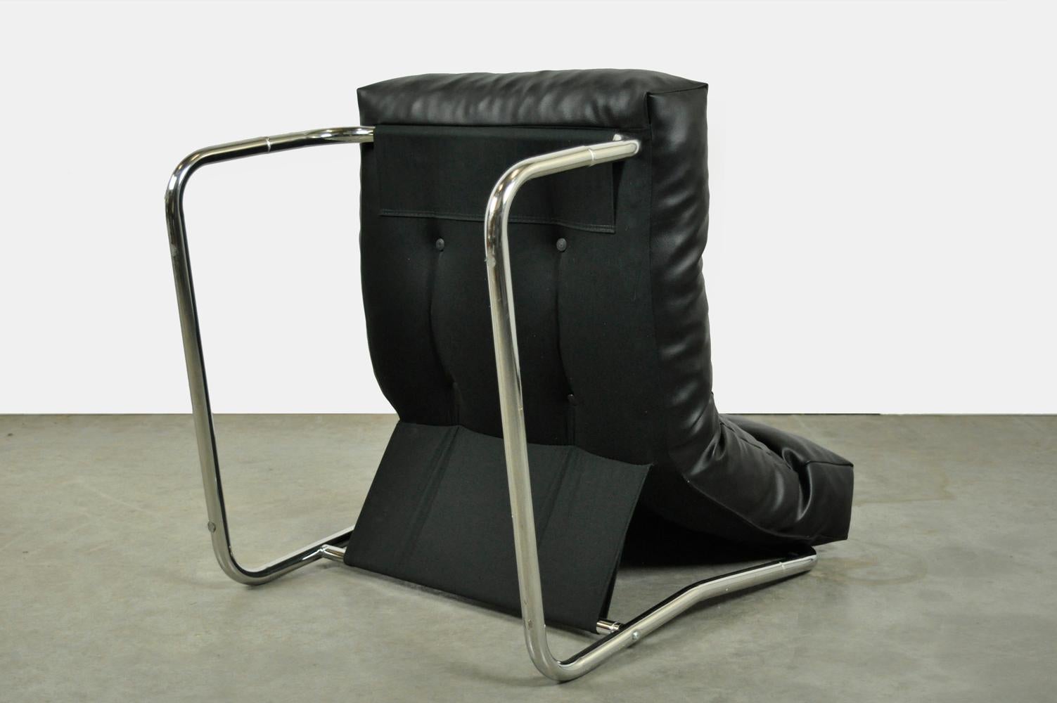 Vintage side chair, model Pixi, by Gillis Lundgren for IKEA, 1970s 3