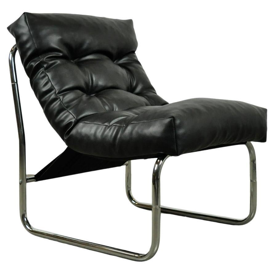 Vintage side chair, model Pixi, by Gillis Lundgren for IKEA, 1970s 