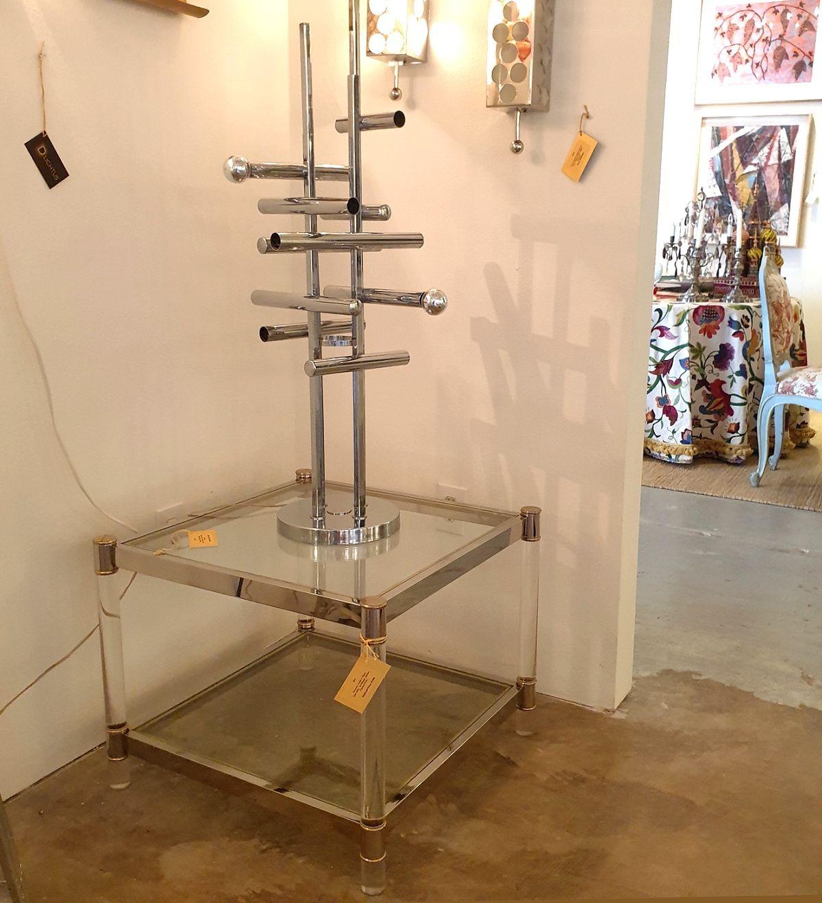 Mid-Century Modern Vintage Side - Coffee table, Maison Jansen style For Sale