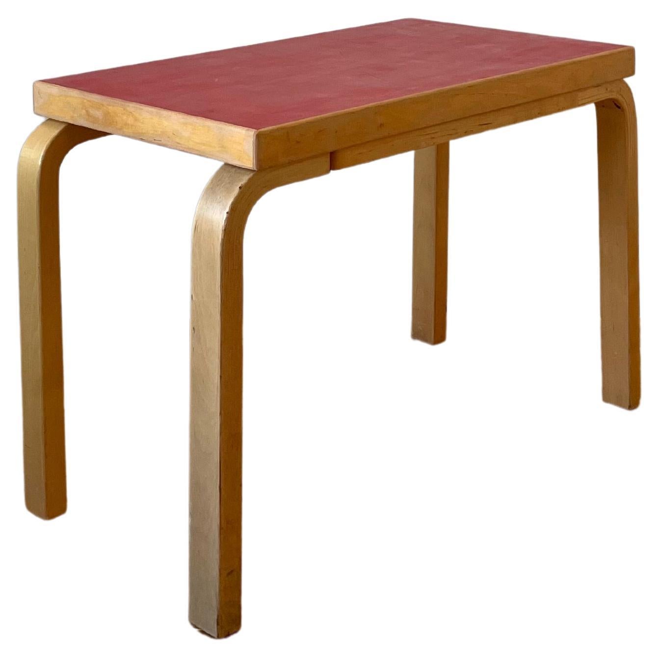 Vintage Side Table by Alvar Aalto for Artek