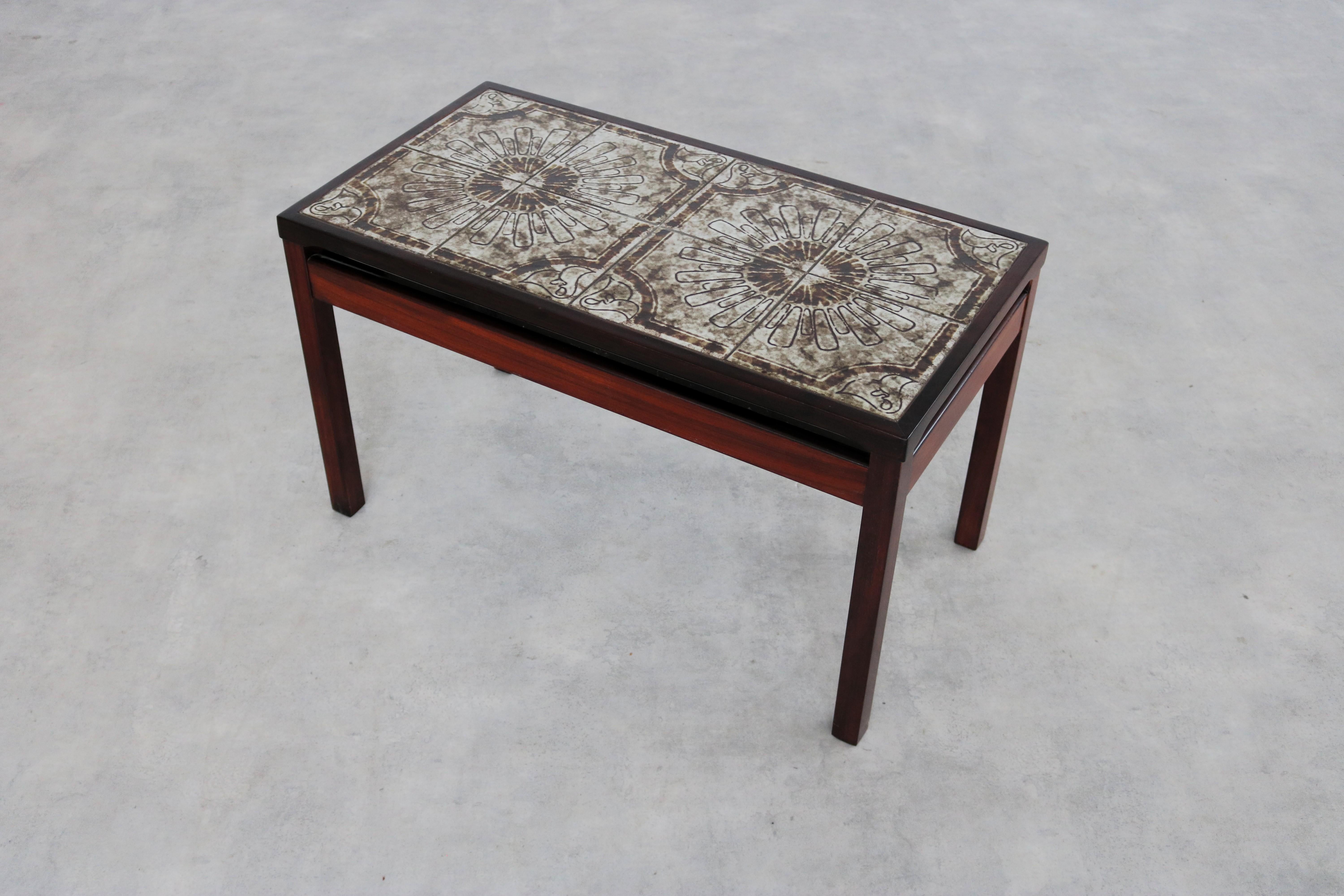 Mid-20th Century Vintage side table  coffee table  1960s  Danish For Sale