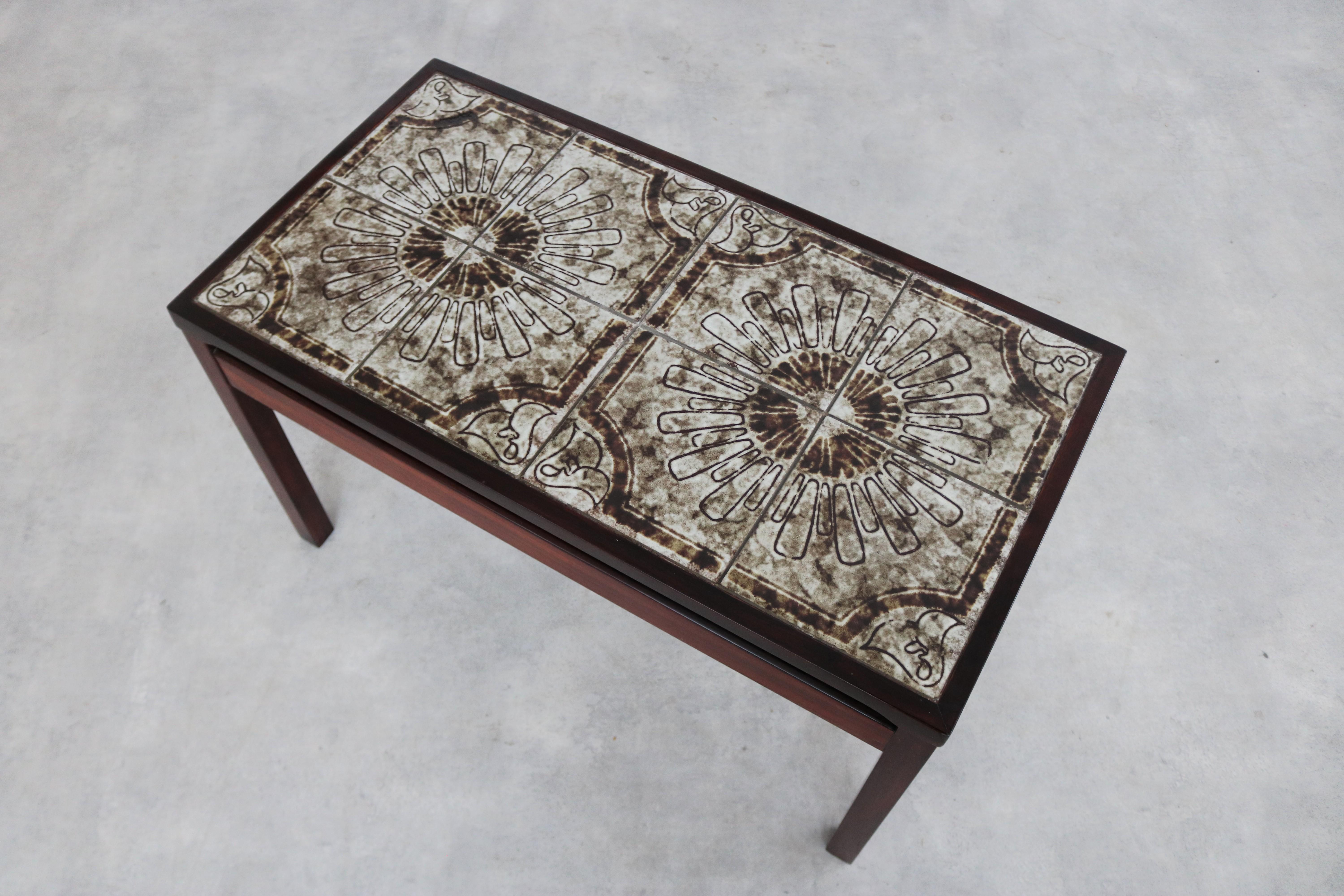 Vintage side table  coffee table  1960s  Danish For Sale 1