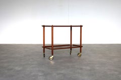 vintage side table  side table  trolley  Hundevad