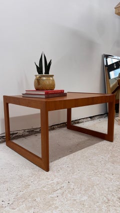 Vintage Side Table, Teak wood, Mid-Century Design, Circa 1960
