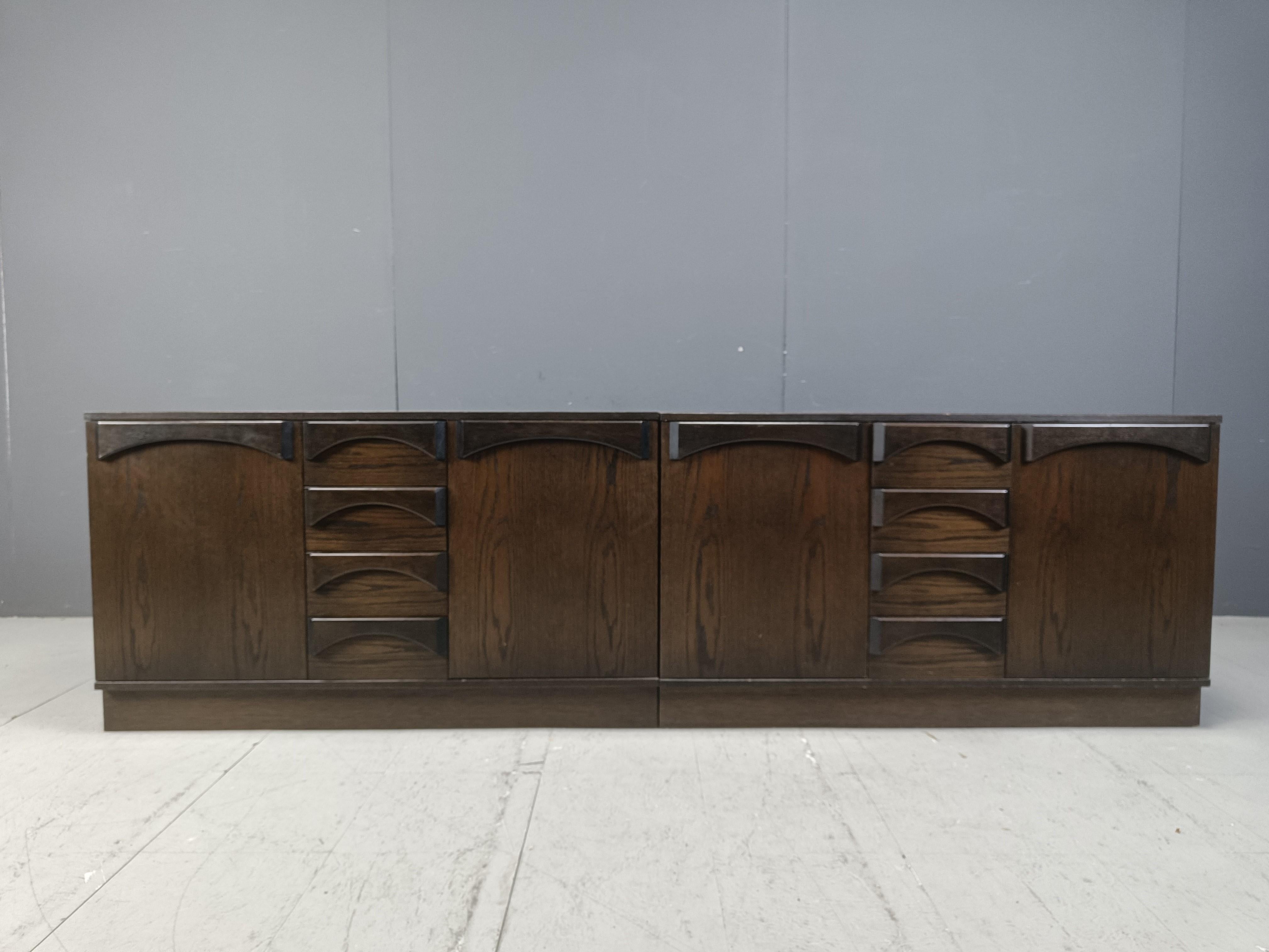 Vintage sideboard, 1970s In Good Condition For Sale In Leuven, Vlaams Gewest