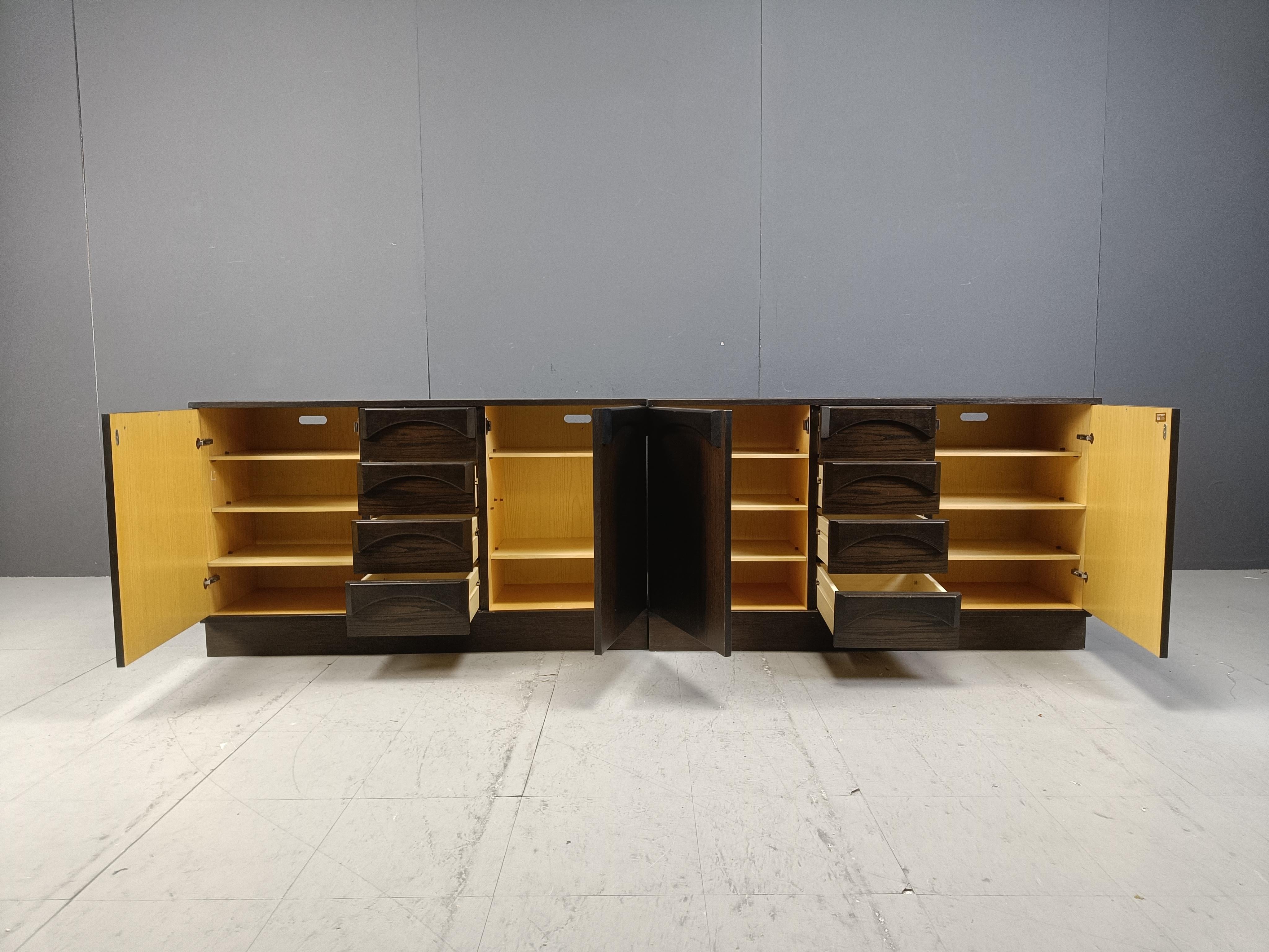 Wood Vintage sideboard, 1970s For Sale