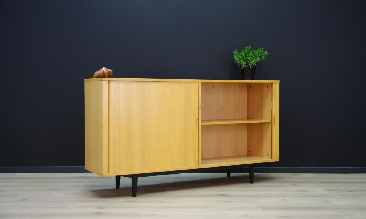 Vintage Sideboard 1960-1970 Ash Danish Design In Good Condition In Szczecin, Zachodniopomorskie