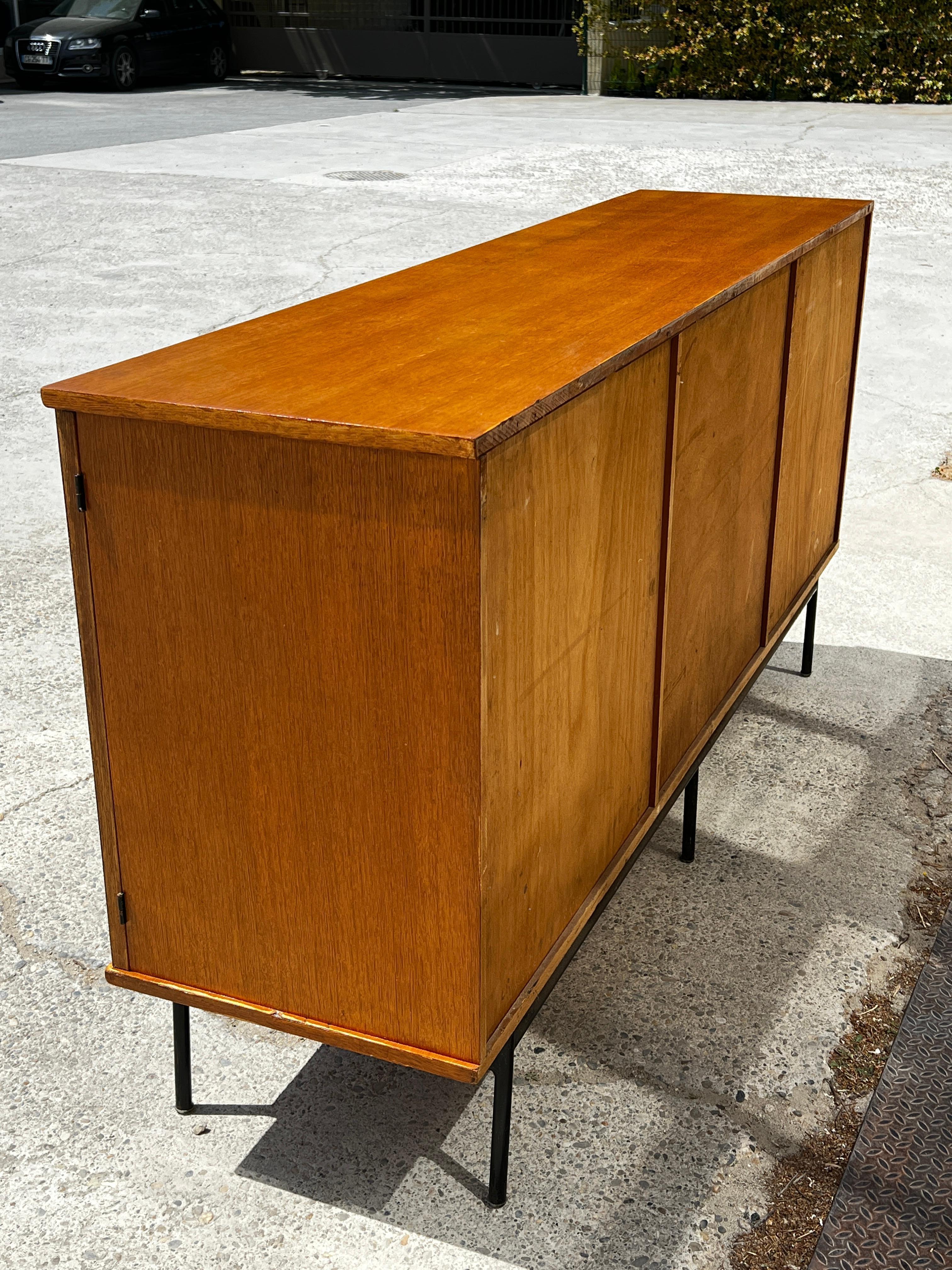 Vintage Sideboard Albert Ducrot for Ducal, 1950 In Good Condition For Sale In Saint Rémy de Provence, FR