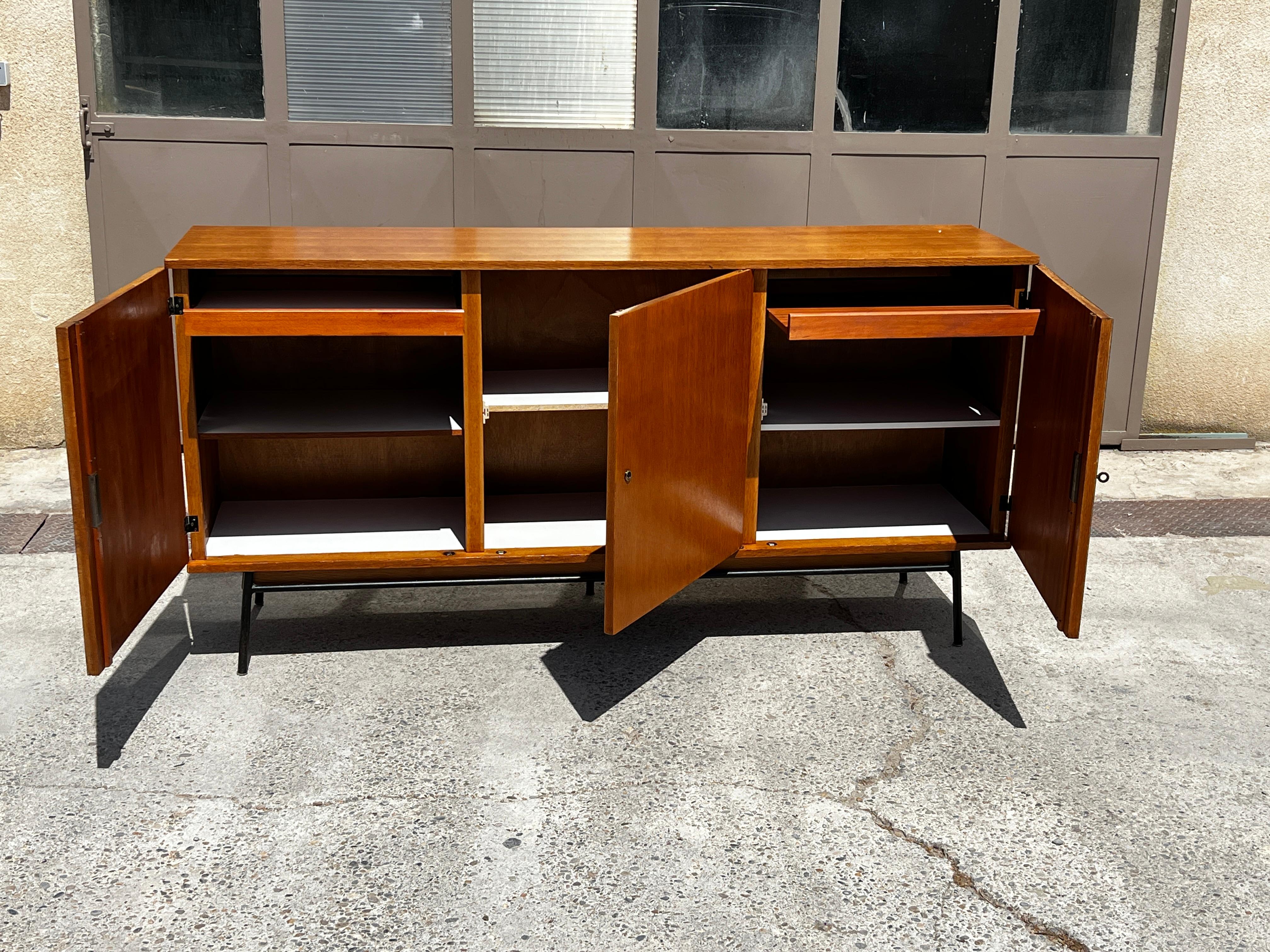 Mid-20th Century Vintage Sideboard Albert Ducrot for Ducal, 1950 For Sale