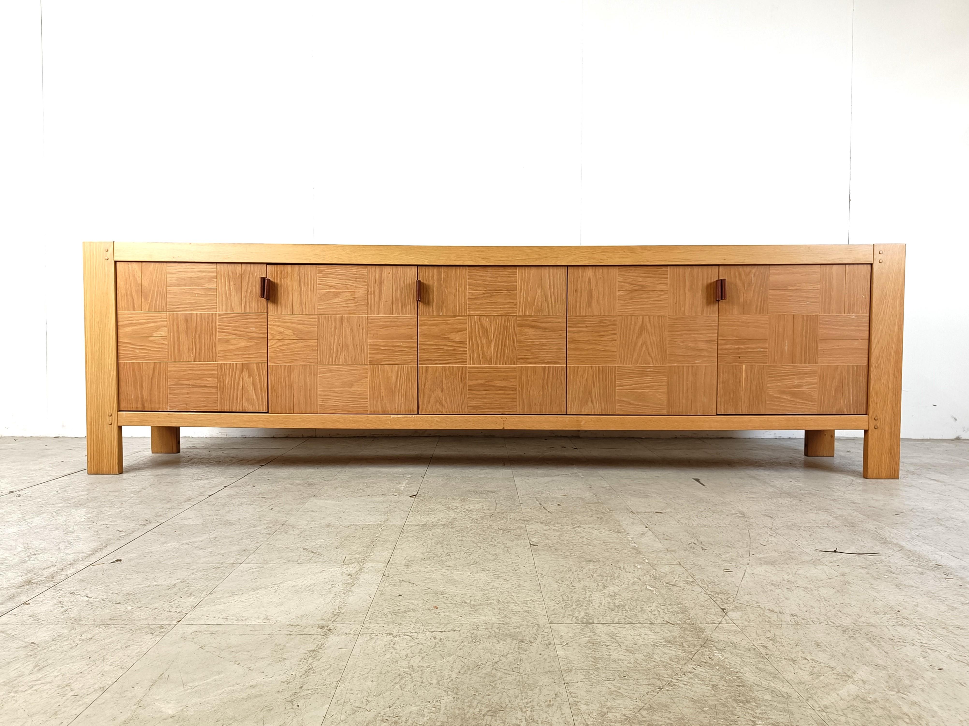 Enfilade vintage de Frans Defour pour Defour, 1970 Bon état à Leuven, Vlaams Gewest