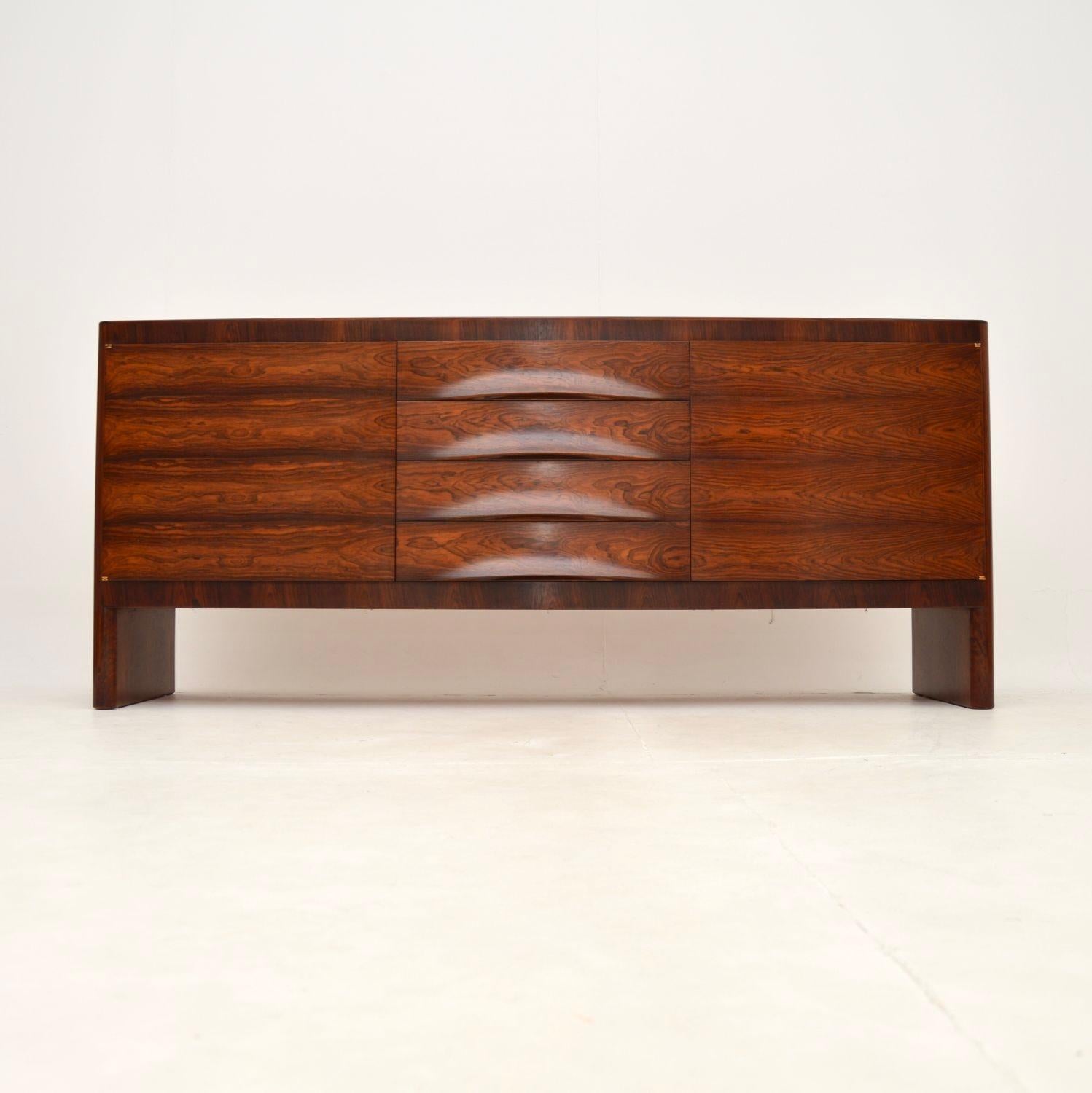 A stylish and extremely rare vintage sideboard by Gordon Russell. This was made in England, it dates from around the 1960-70’s.

This model is hardly ever seen on the market, in the last twenty years we have only ever seen this model once