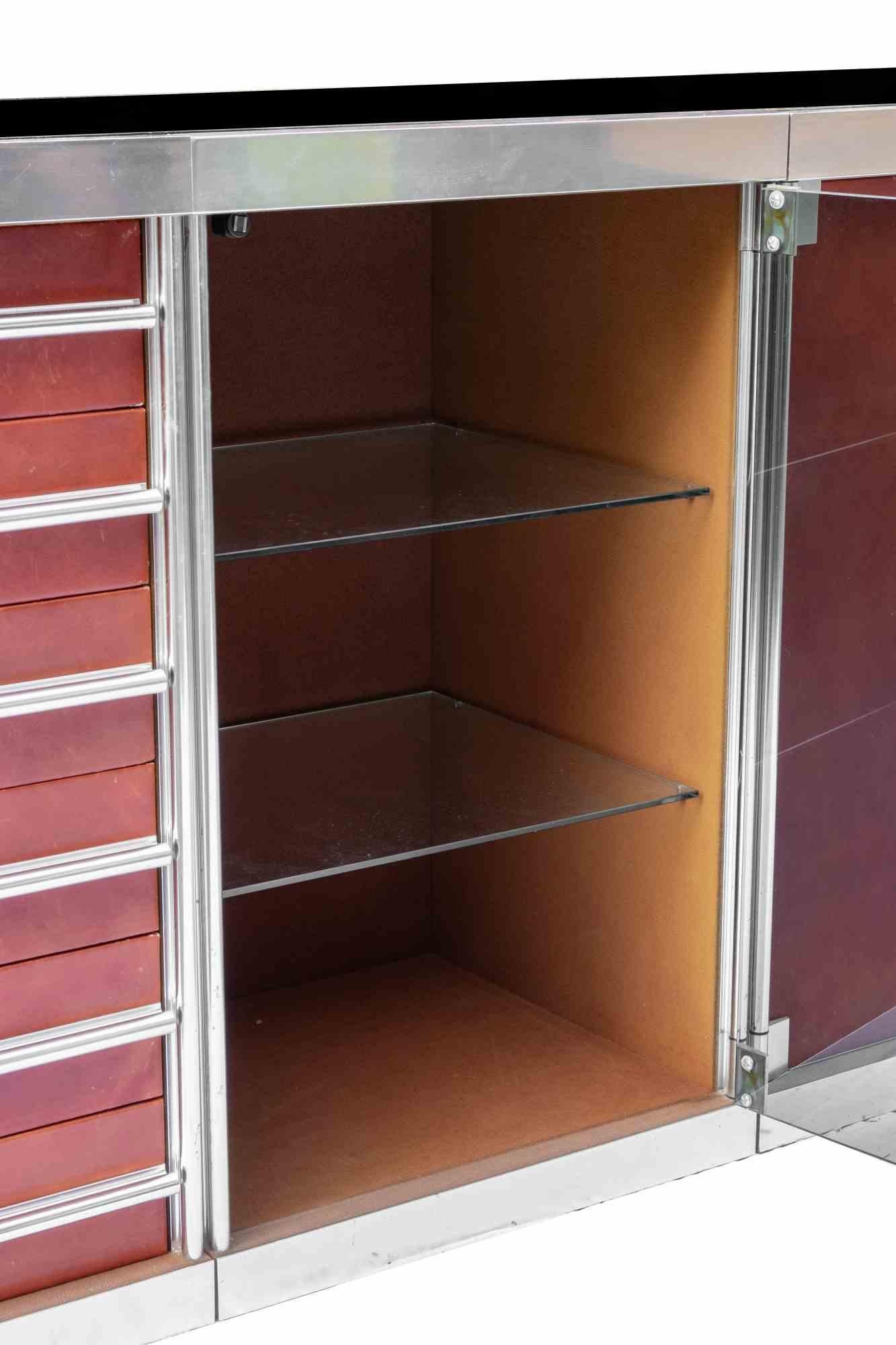 Fine XX secolo Credenza vintage di Guido Faleschini per Hermès, anni '70 in vendita