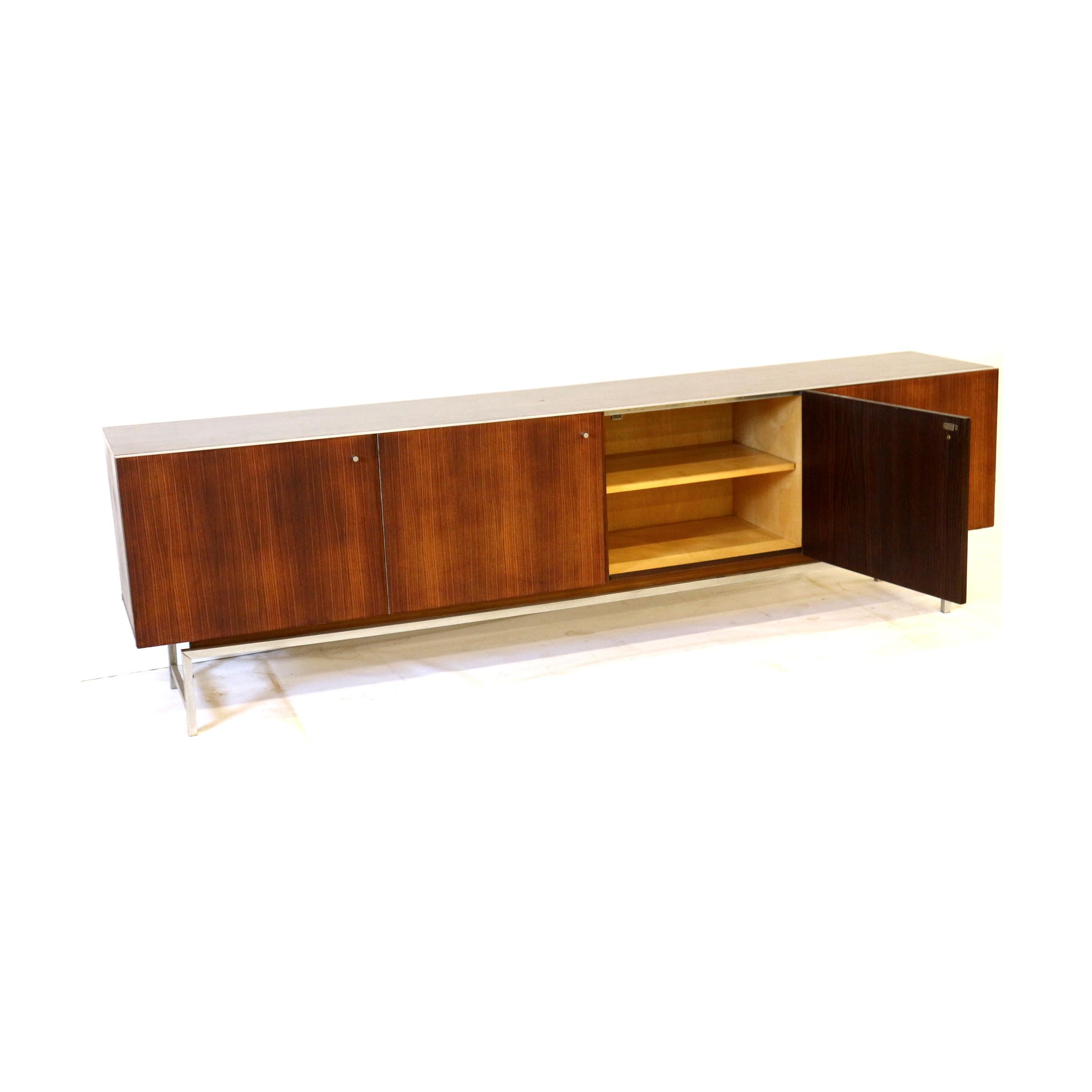 Vintage sideboard by Kurt Günter and Horst Brechtmann for Fristho from 1961 For Sale 6