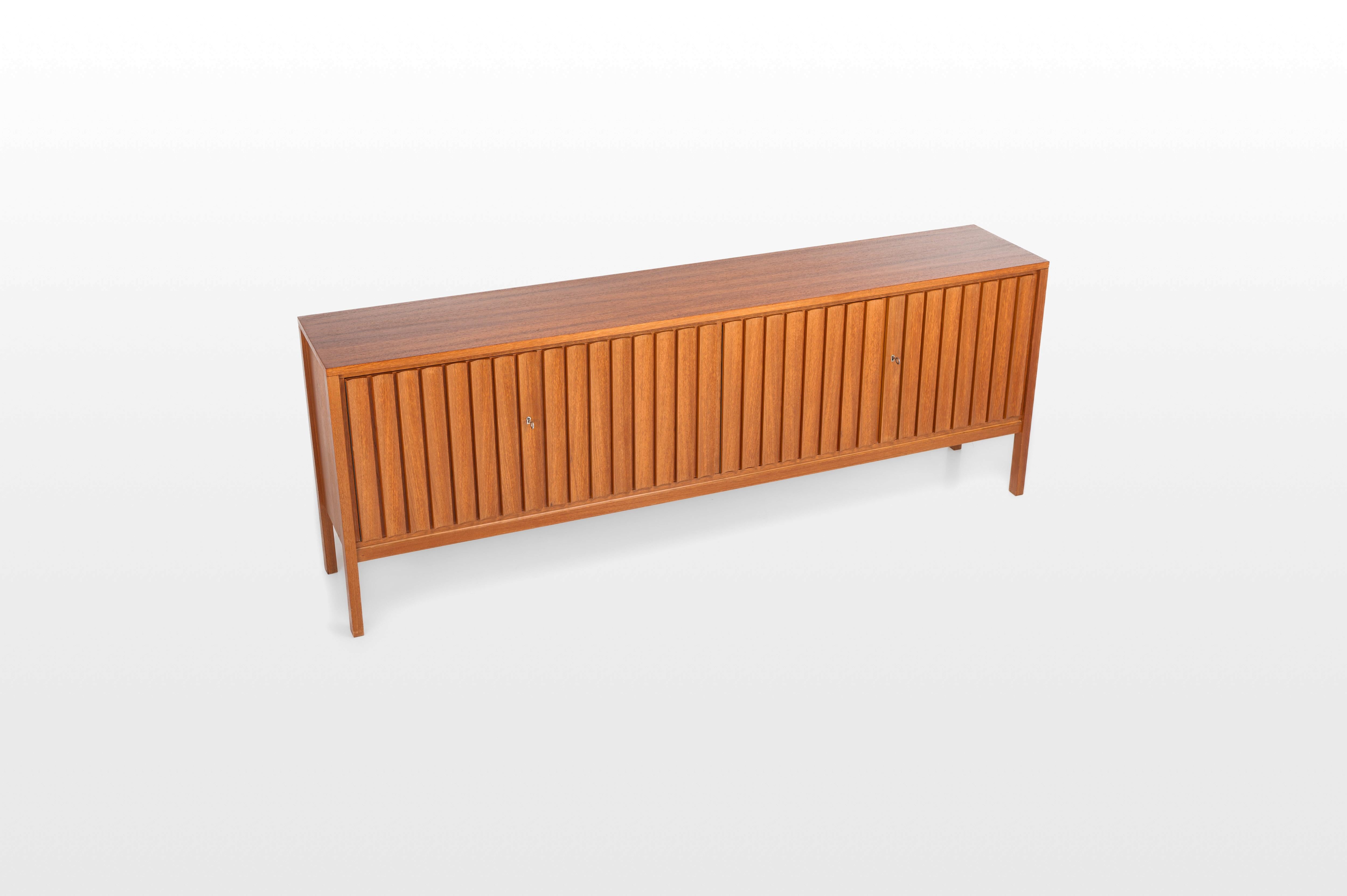 German Vintage Sideboard by Leo Bub for Bub Wertmöbel, 1960s For Sale