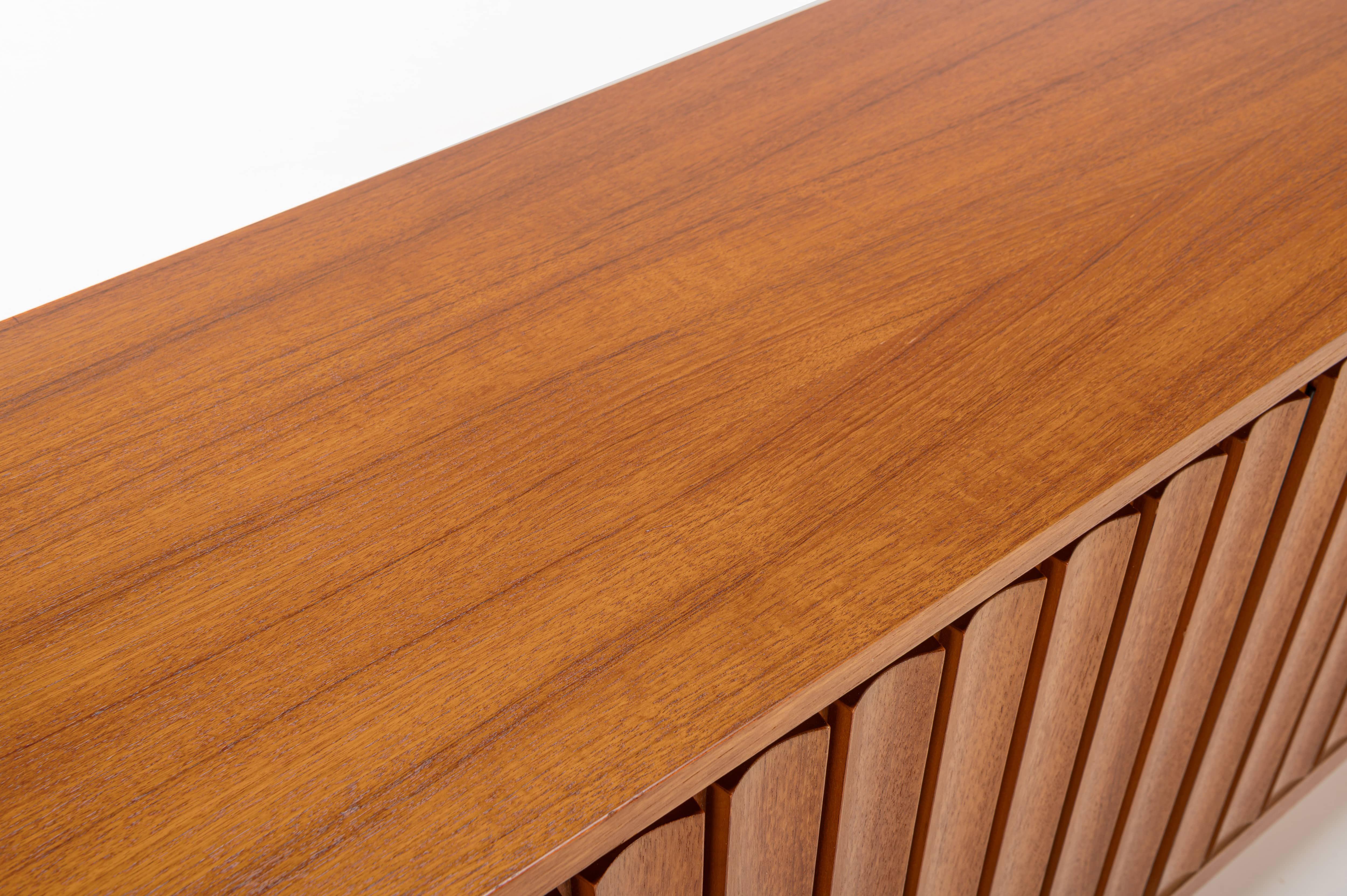 Teak Vintage Sideboard by Leo Bub for Bub Wertmöbel, 1960s For Sale