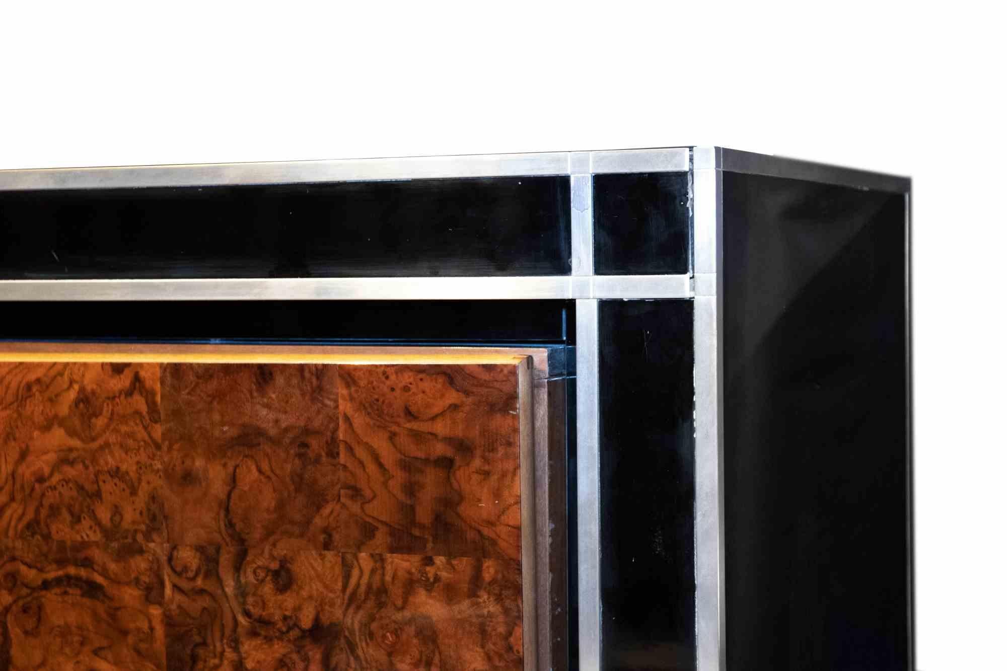 Vintage Sideboard by Willy Rizzo for Mario Sabot, Italy, 1970s In Good Condition In Roma, IT