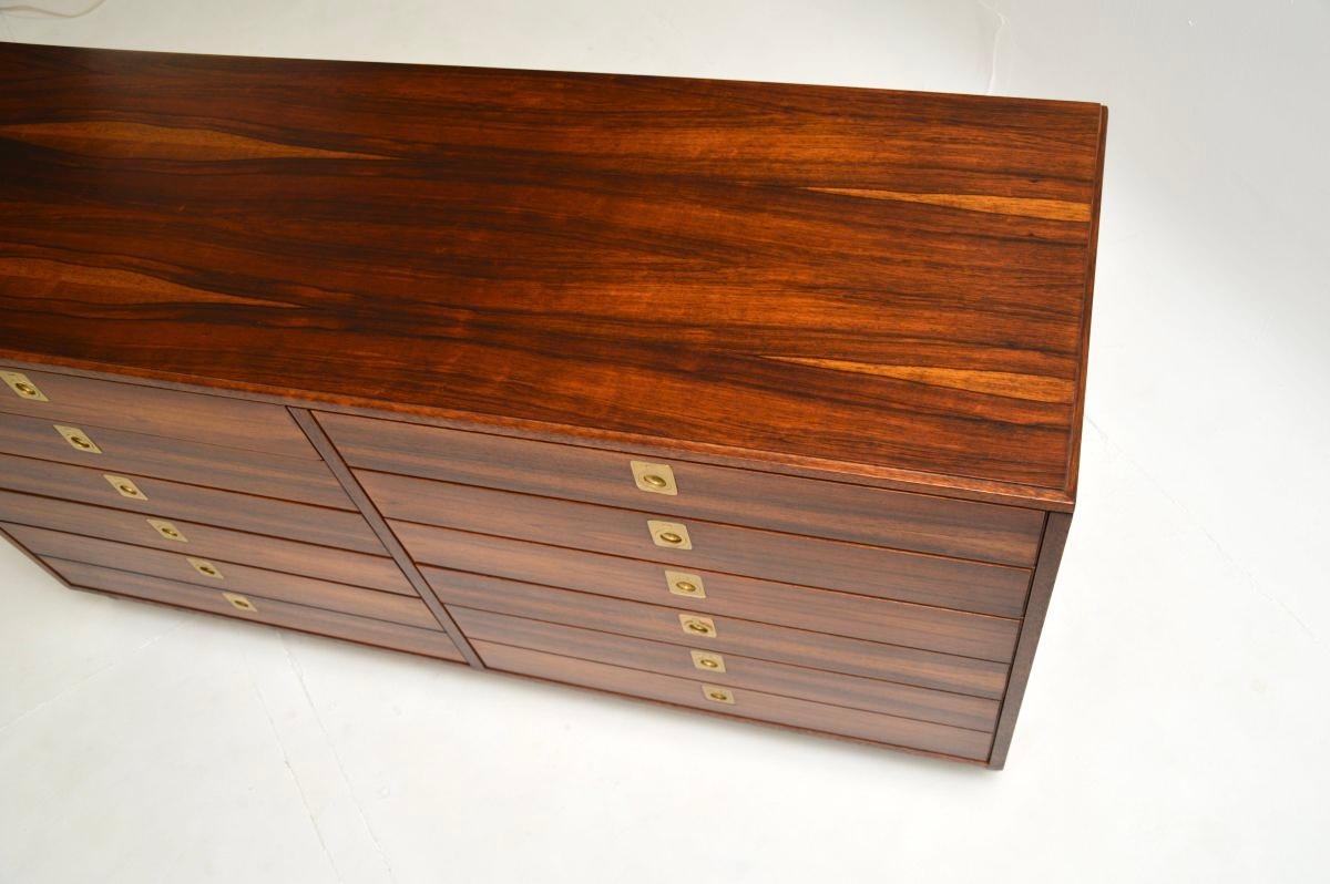 Wood Vintage Sideboard / Chest of Drawers by Robert Heritage for Archie Shin