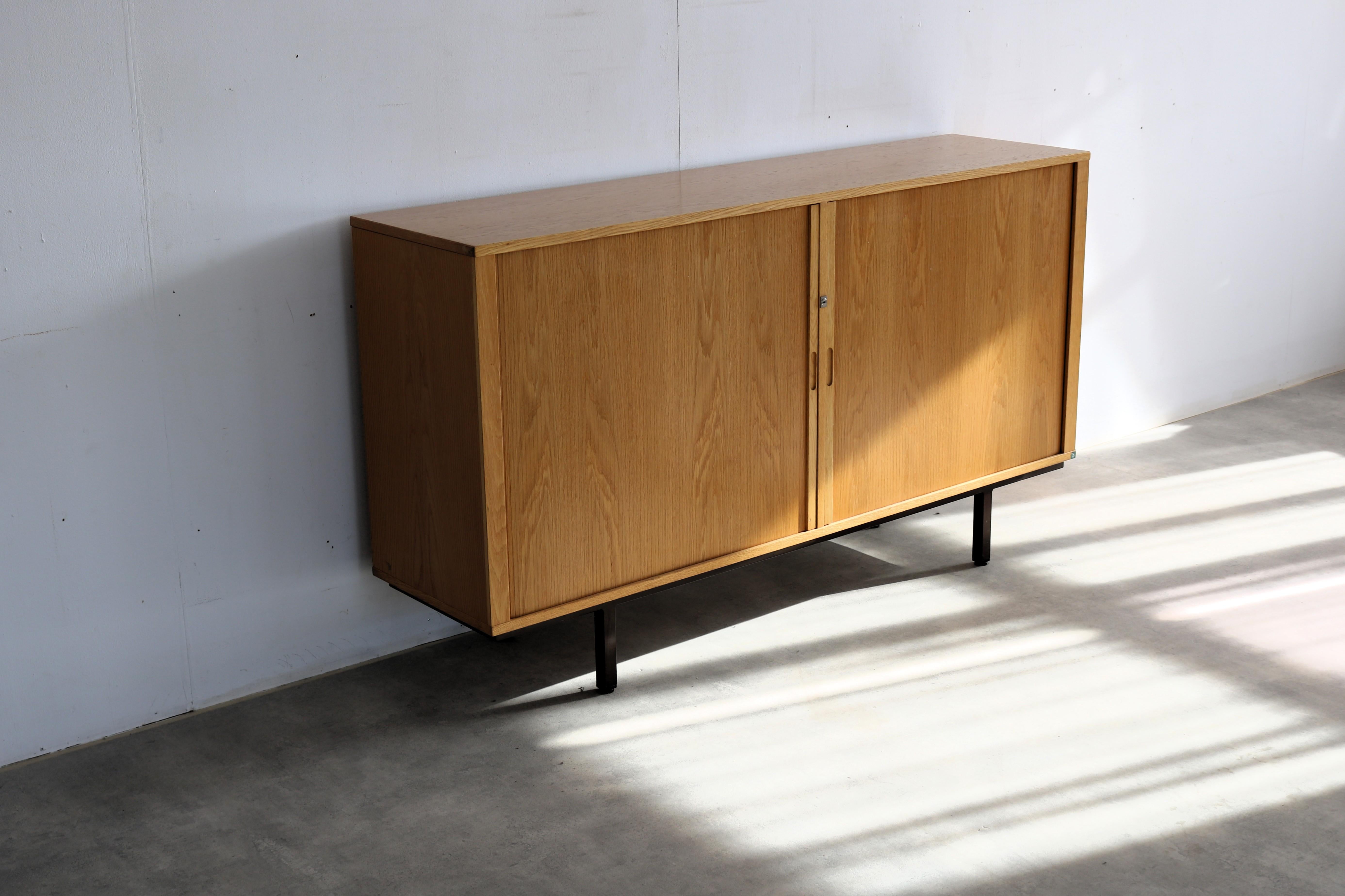Mid-20th Century vintage sideboard  dresser  tambour  60s  Danish