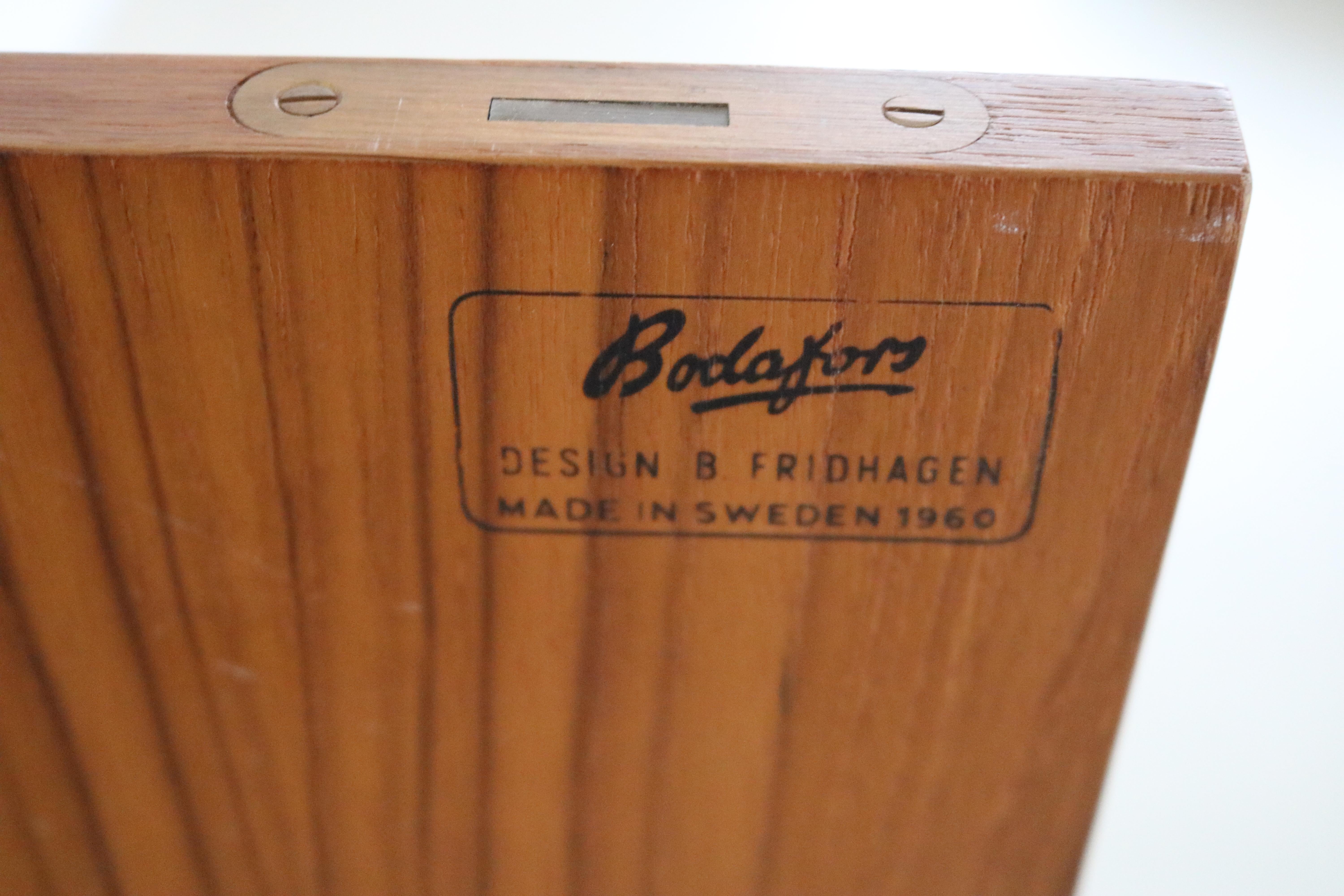 Vintage Sideboard Dresser Teak Bodafors Sweden 3