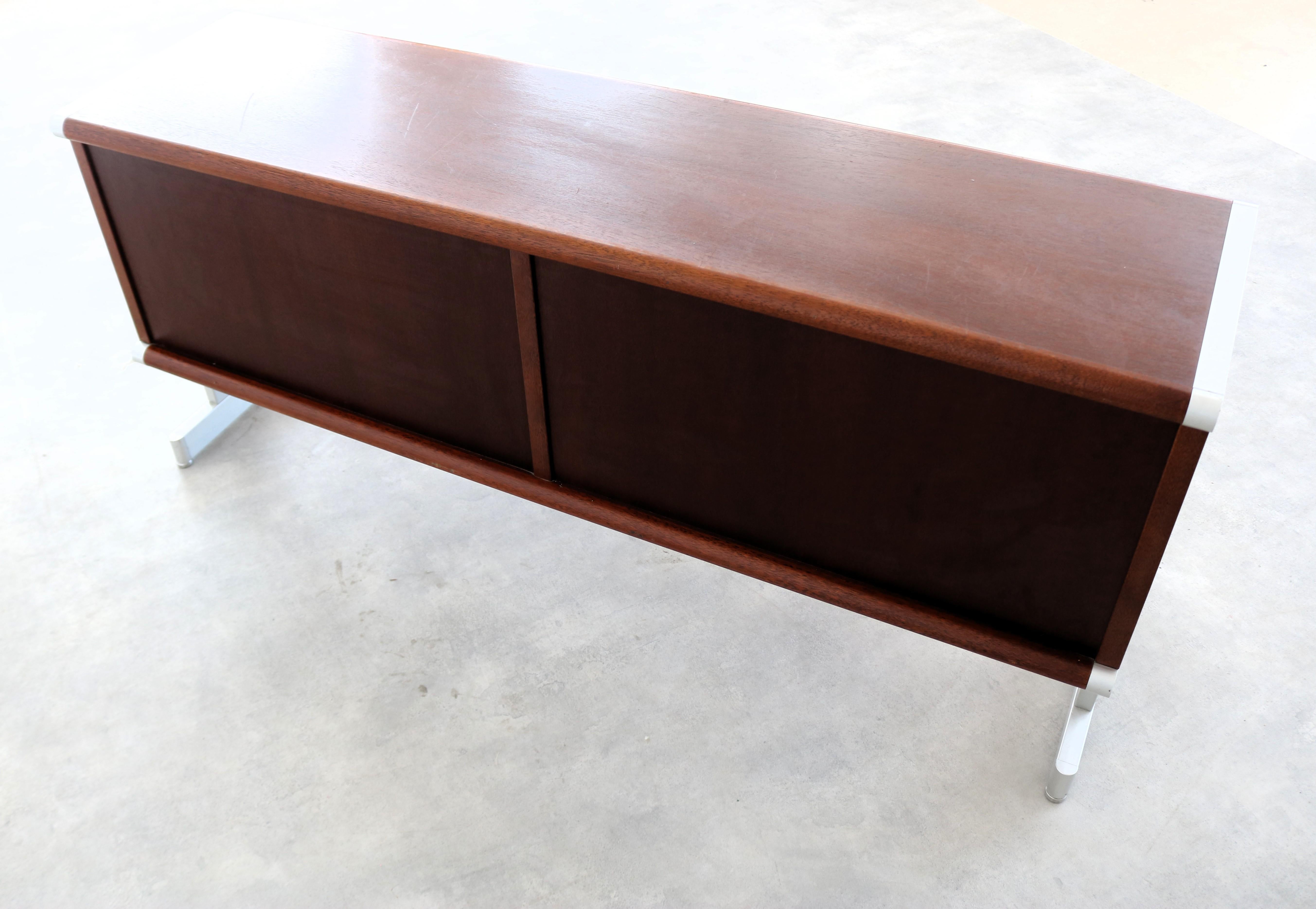 vintage sideboard  filing cabinet  70s  Swedish For Sale 6