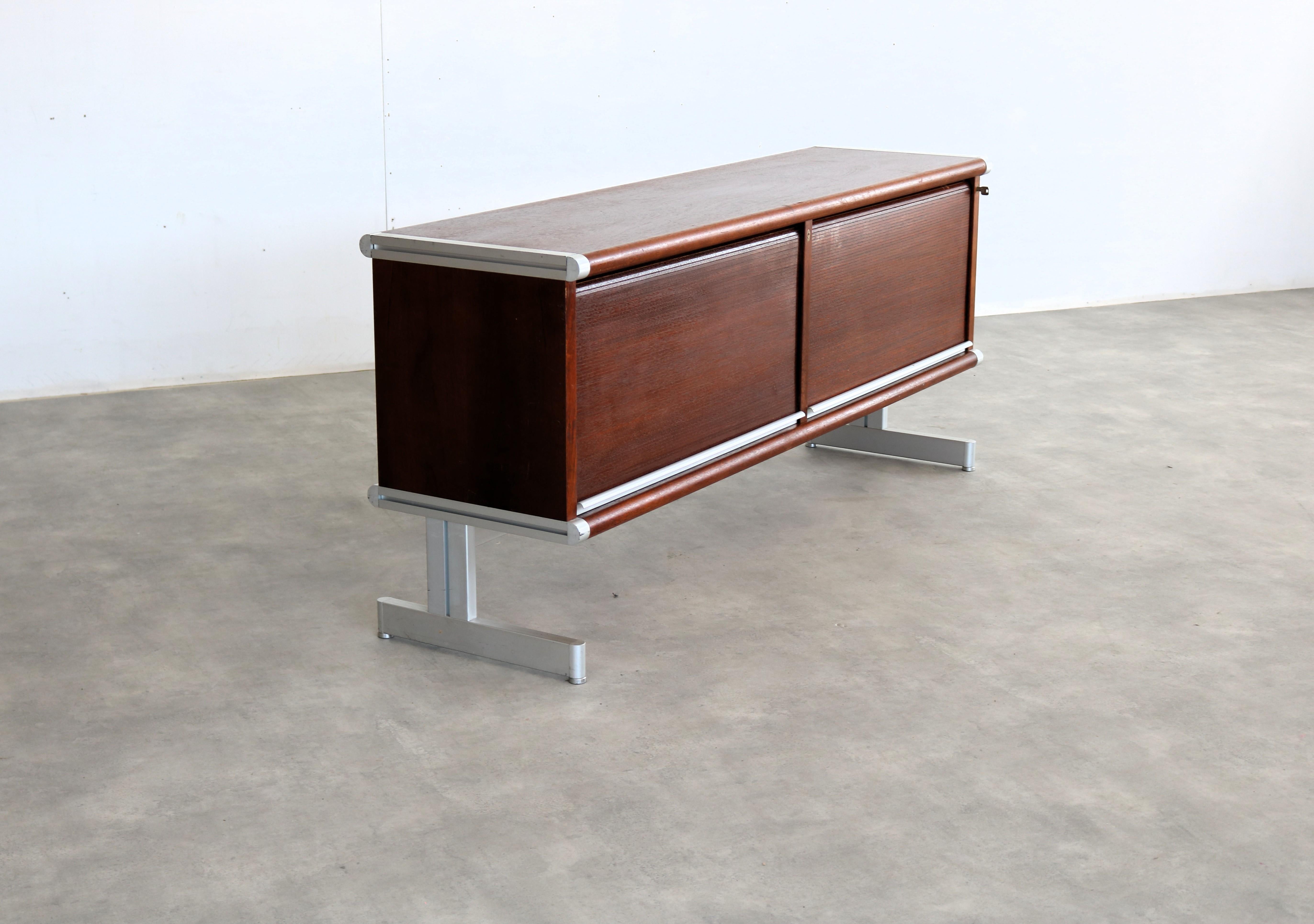 Late 20th Century vintage sideboard  filing cabinet  70s  Swedish For Sale