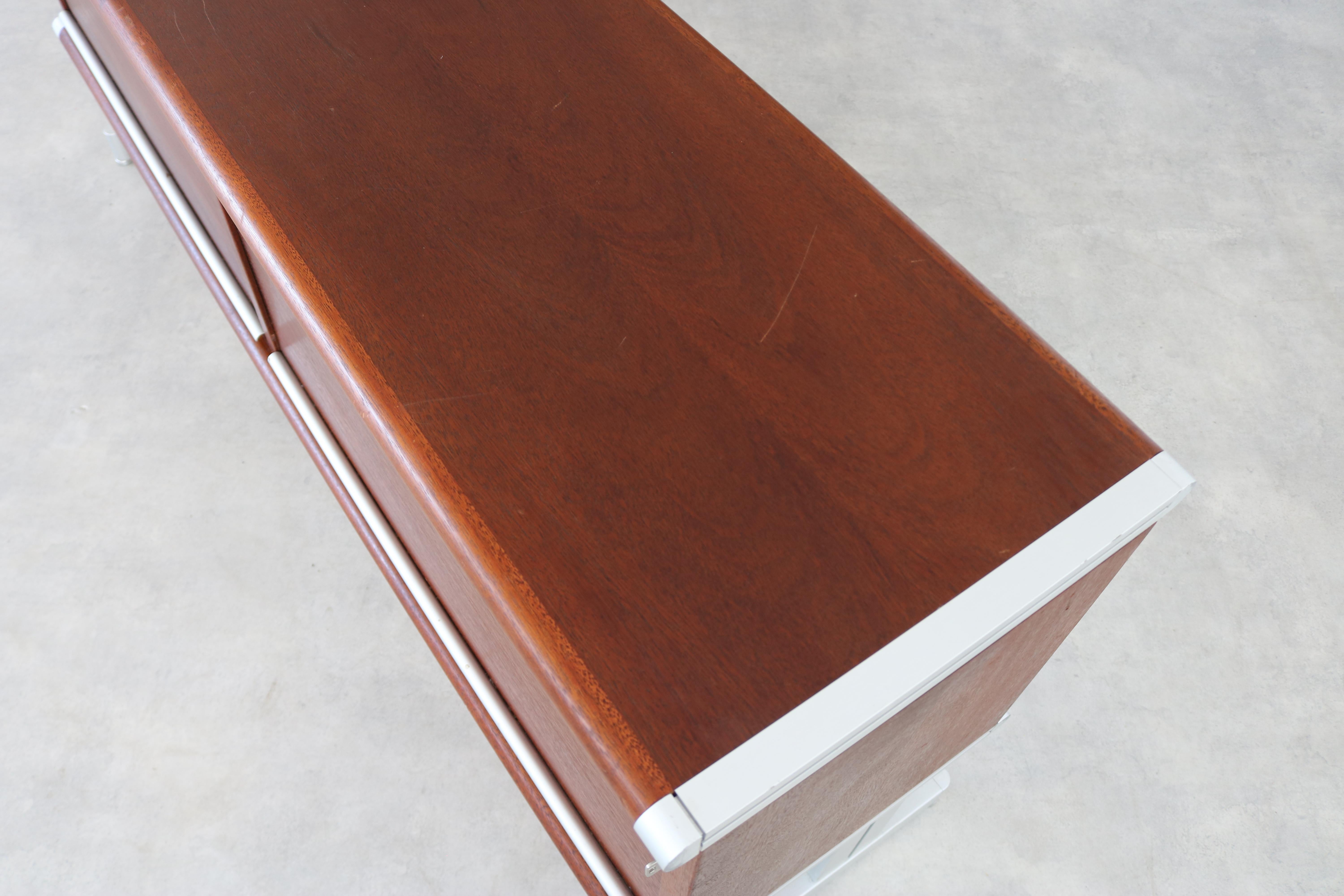 vintage sideboard  filing cabinet  70s  Swedish For Sale 3