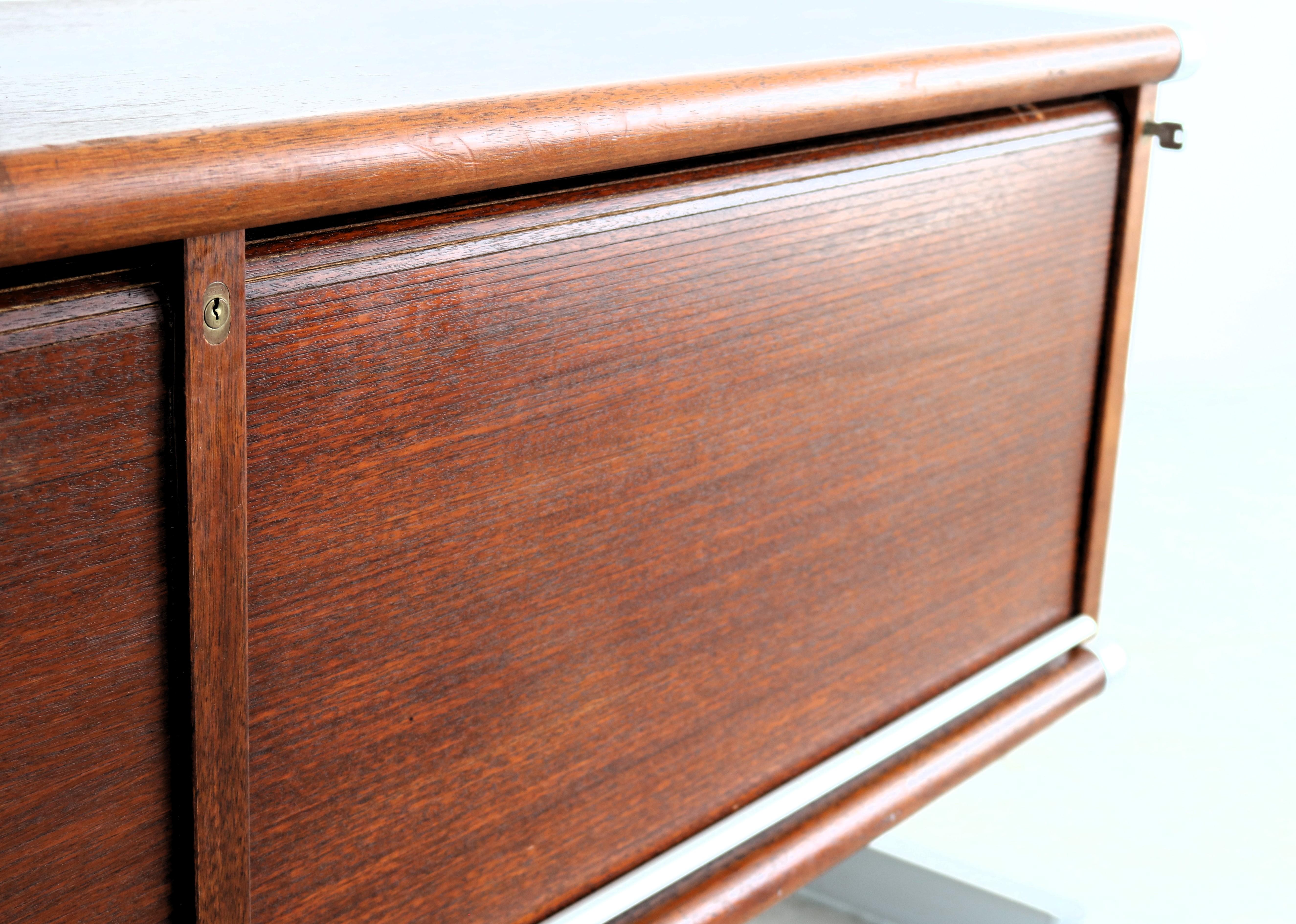 vintage sideboard  filing cabinet  70s  Swedish For Sale 4