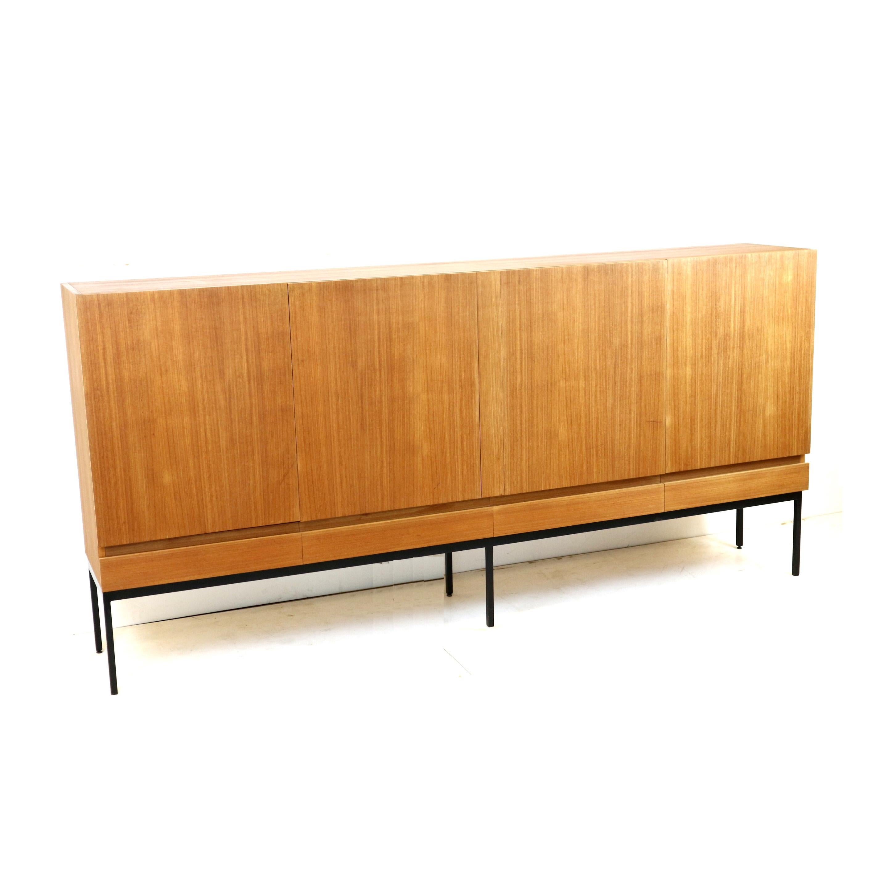 Mid-20th Century Vintage sideboard / highboard Dieter Waeckerlin B60 for Behr from the 1960s For Sale