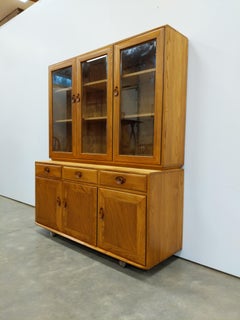 Vintage Sideboard / Hutch / China Cabinet by Ercol
