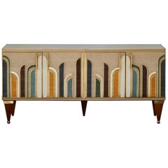 Vintage Sideboard in Mirror by Studio Glustin