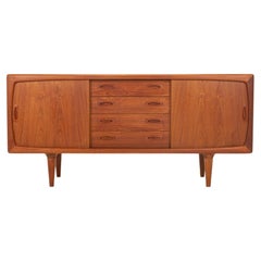 Vintage sideboard in Teak by H.P. Hansen, Denmark, 1960s