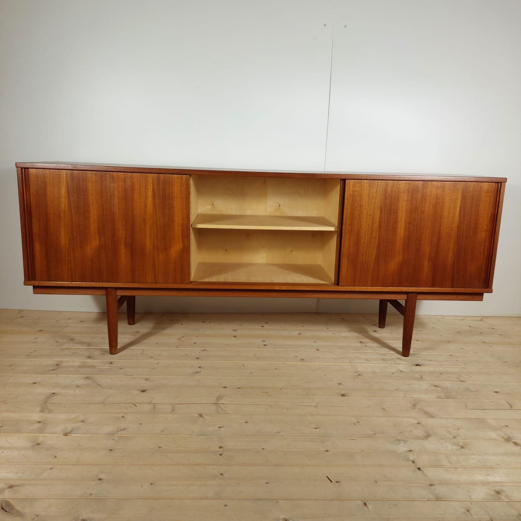 Teak Vintage sideboard in teak, Denmark 1960 in vendita