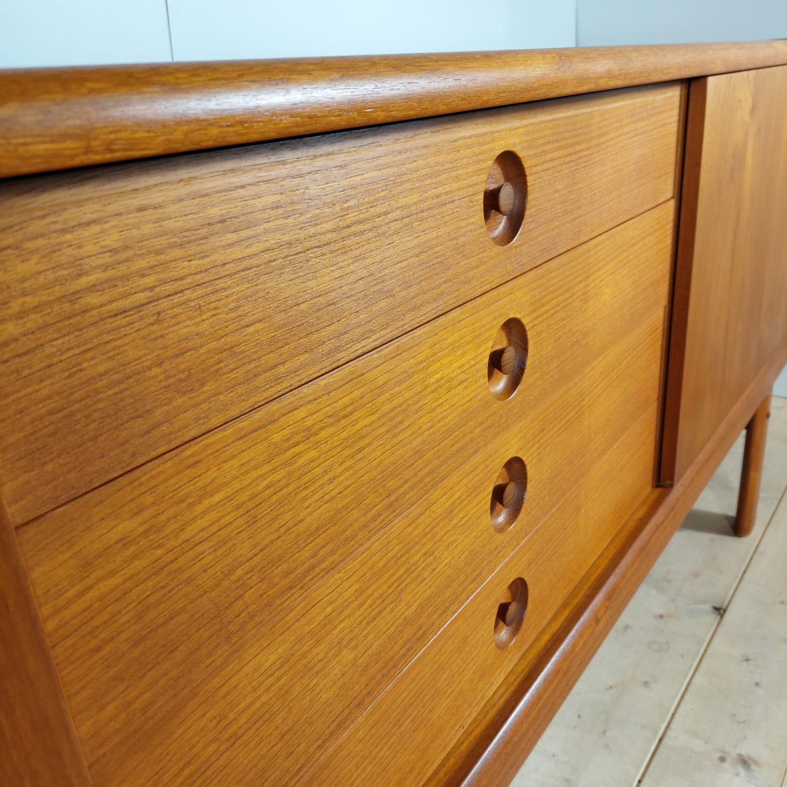 Vintage sideboard in teak, Denmark 1960 in vendita 2