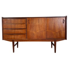 Vintage Anrichte aus Teakholz, Dänemark 1960