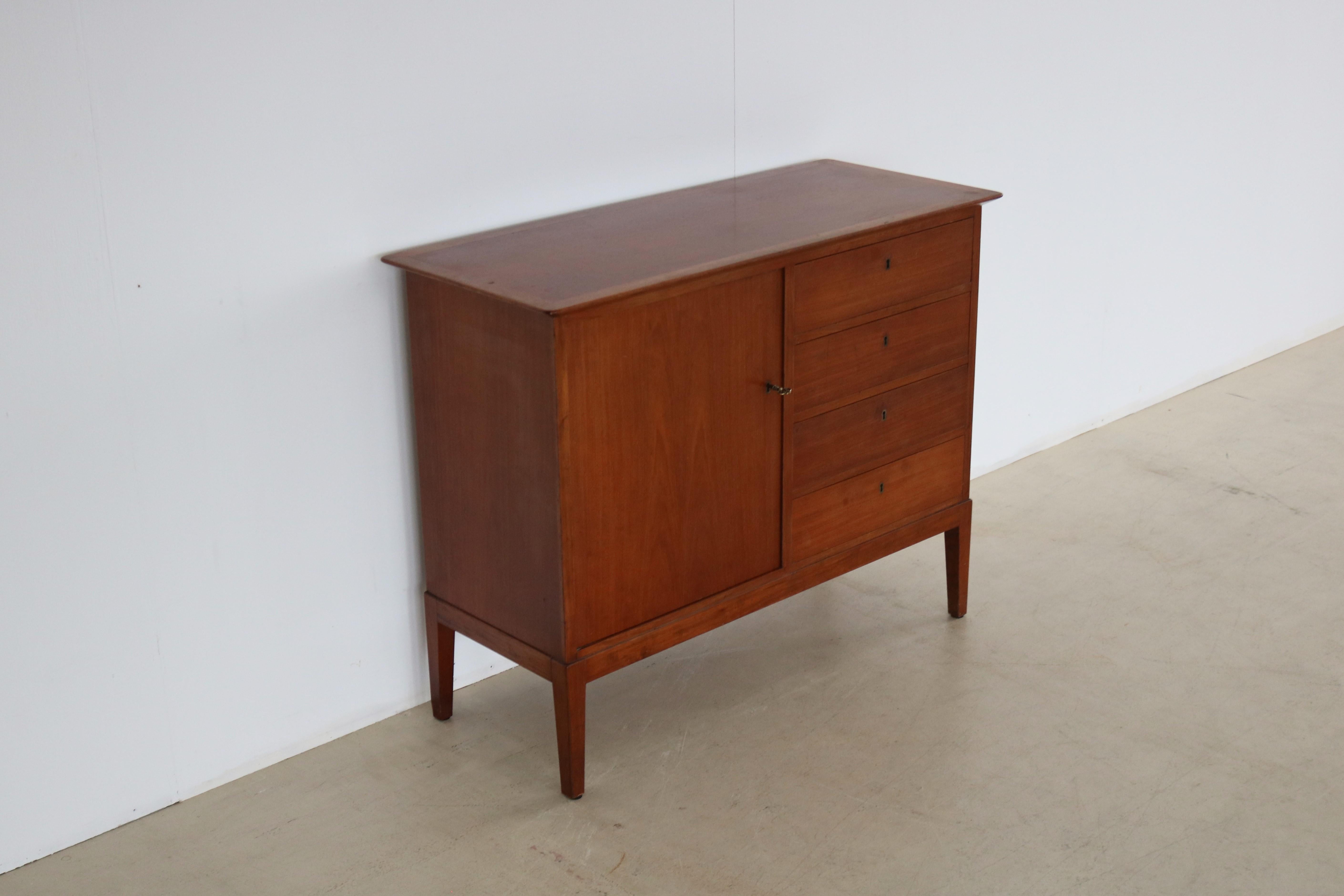 Mid-20th Century Vintage Sideboard Locker 1940s Fritz Hansen