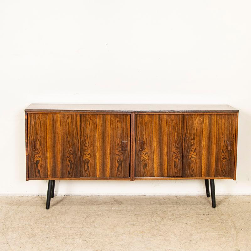 Vintage Sideboard Mid-Century Modern Credenza from Denmark In Good Condition In Round Top, TX